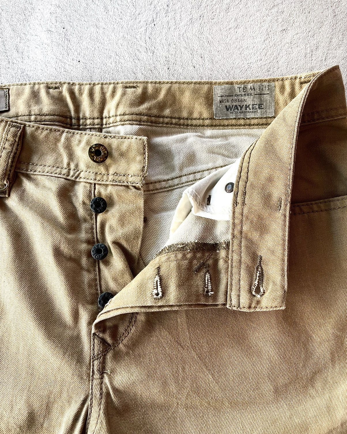 Diesel Diesel Waykee Regular Straight Size US 32 / EU 48 - 7 Thumbnail