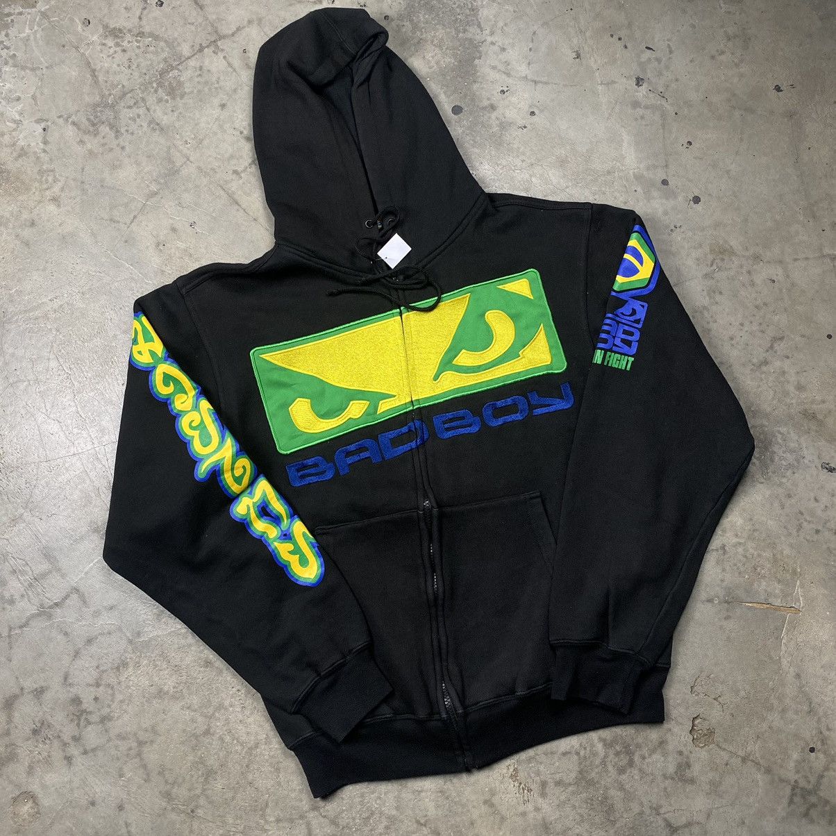 Affliction × JNCO × Southpole Rare💥y2k Badboy Shogun Zip Up Hoodie Size US S / EU 44-46 / 1 - 5 Thumbnail