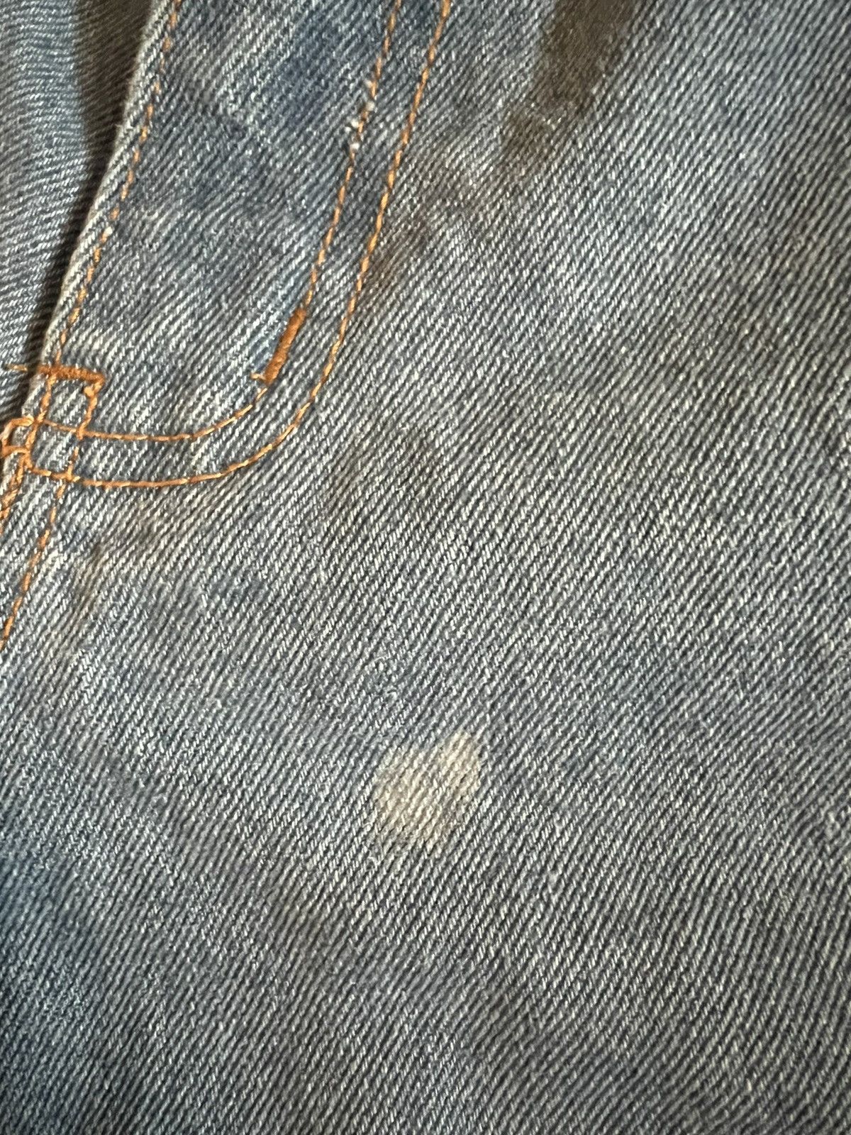 Clench × Vintage Clench Striped Baggy Patch work denim Size US 29 - 5 Thumbnail