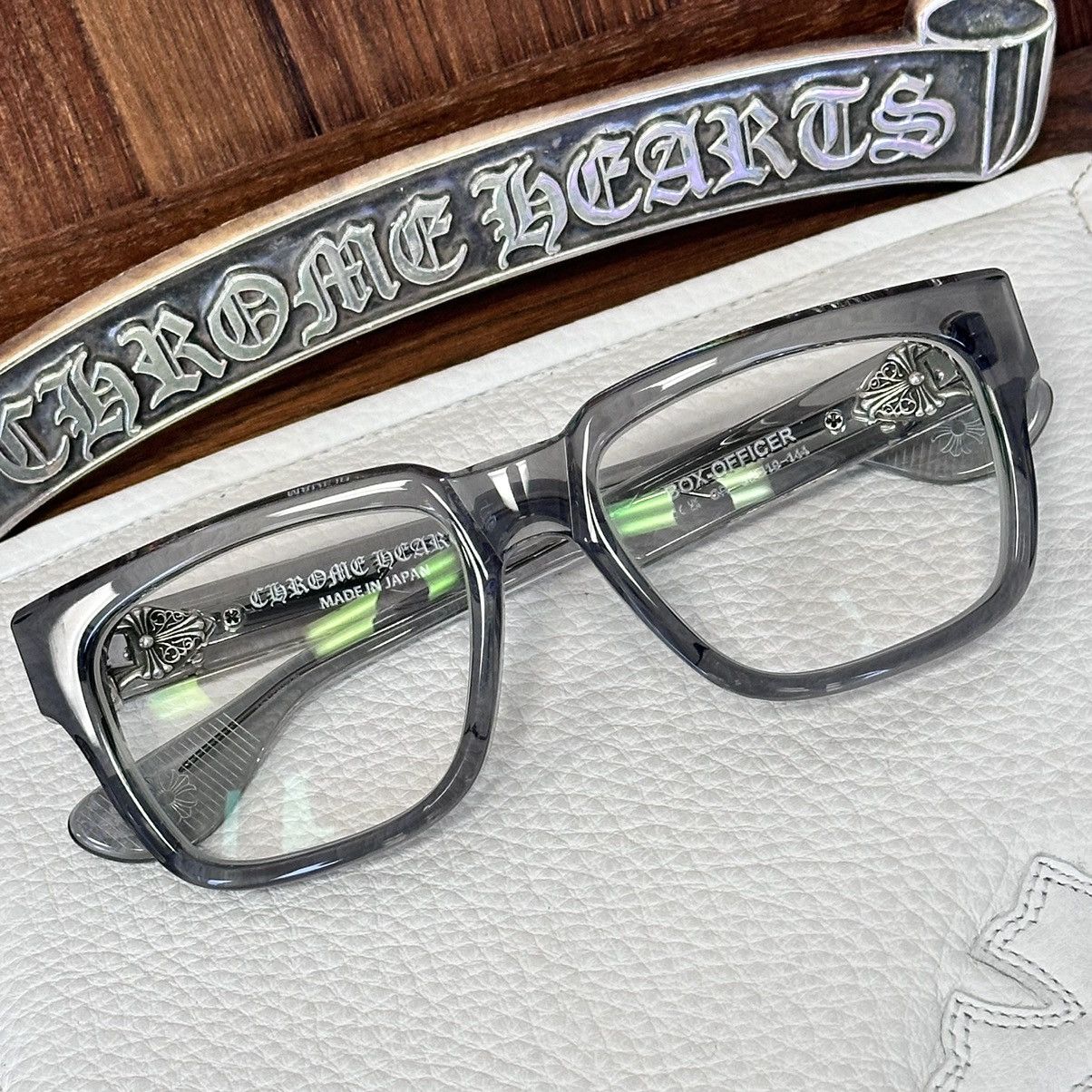 Chrome Hearts Chrome Hearts Box Officer Glasses | Grailed