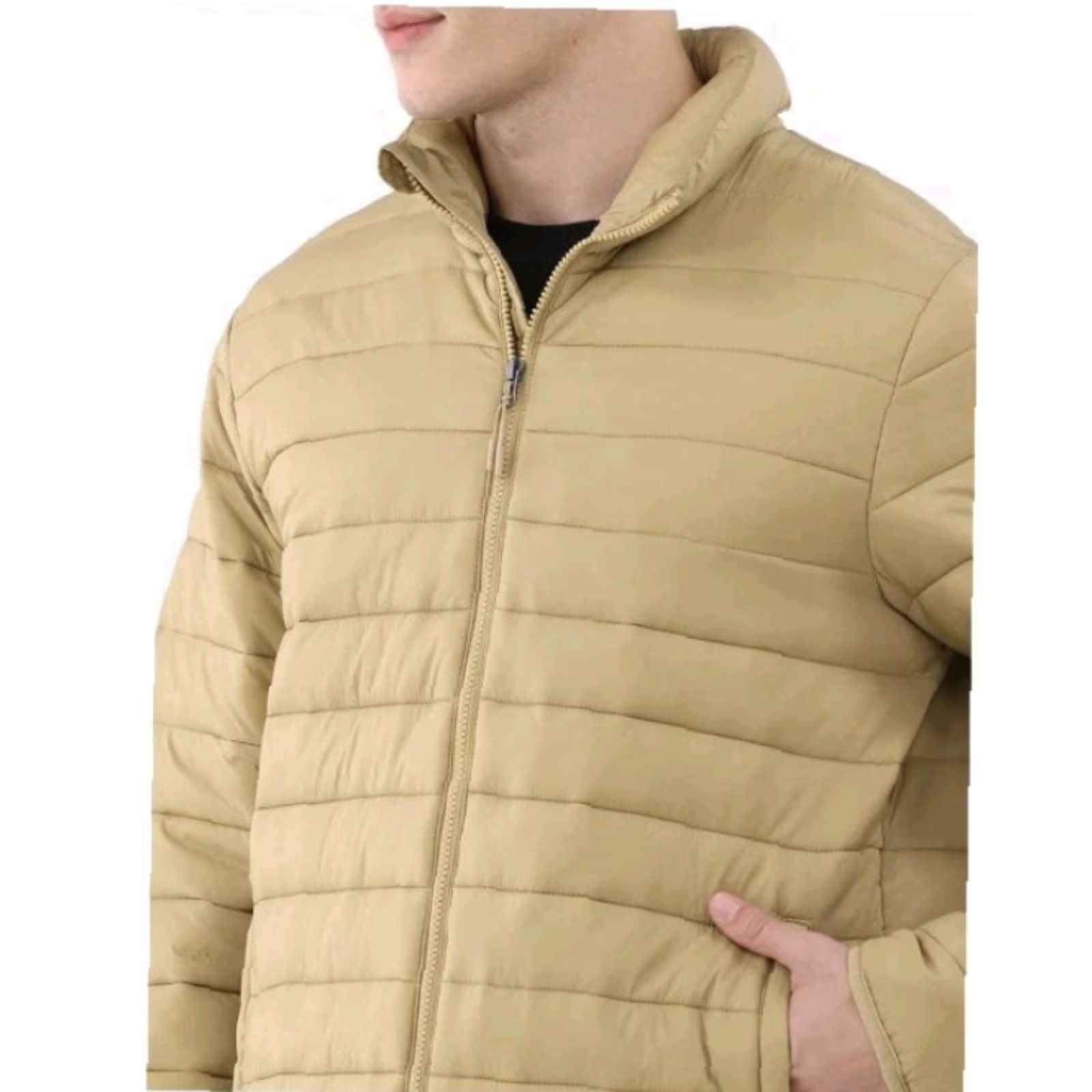 Vintage Ozark Trail Puffer Jacket Men S Beige Water Resistant Medium Weight Packable NWT Size US S / EU 44-46 / 1 - 4 Thumbnail