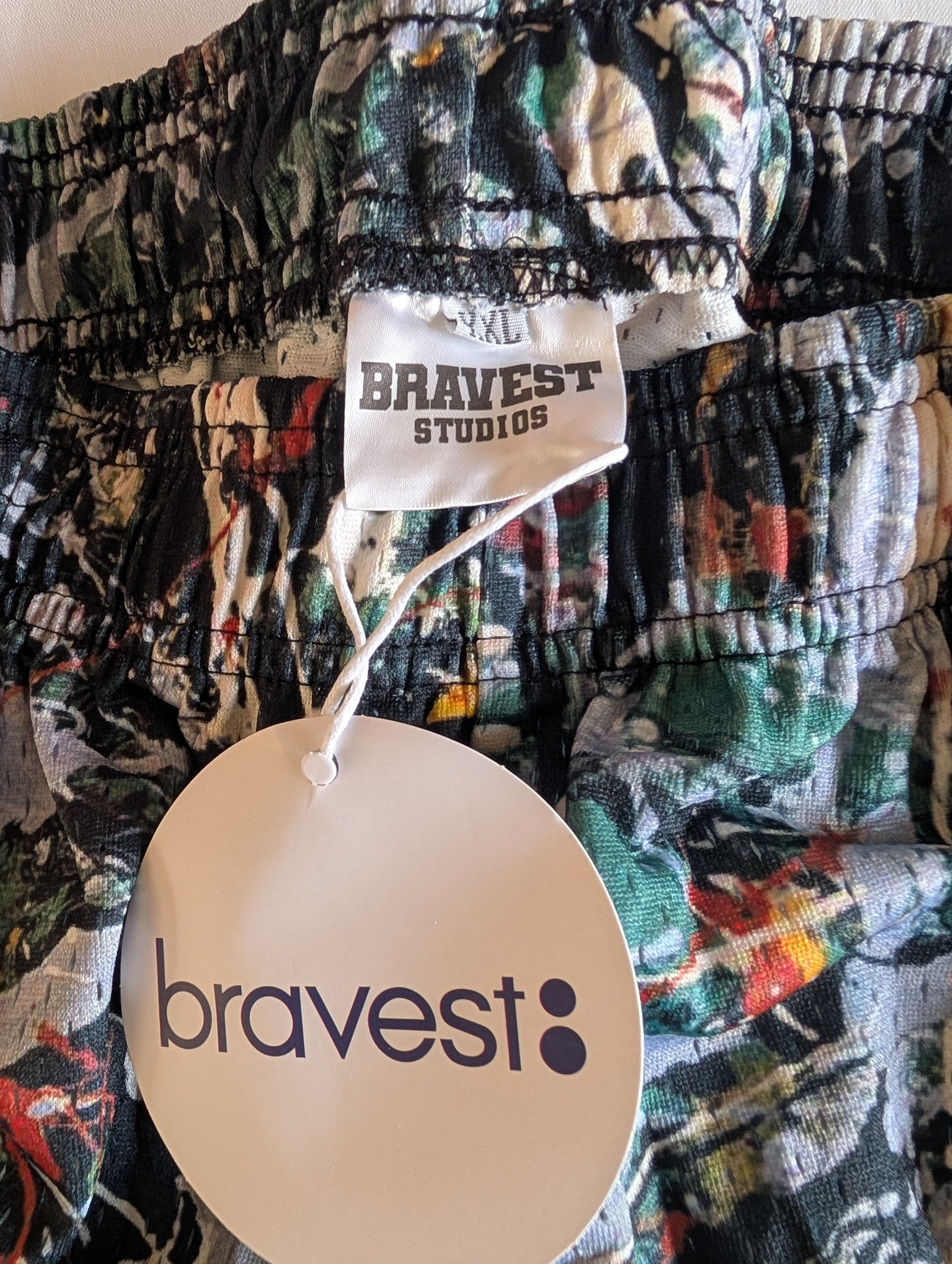 Bravest Studios XXL Bravest Studios Shorts Paint Splatter BS Logo Size US 36 / EU 52 - 3 Thumbnail