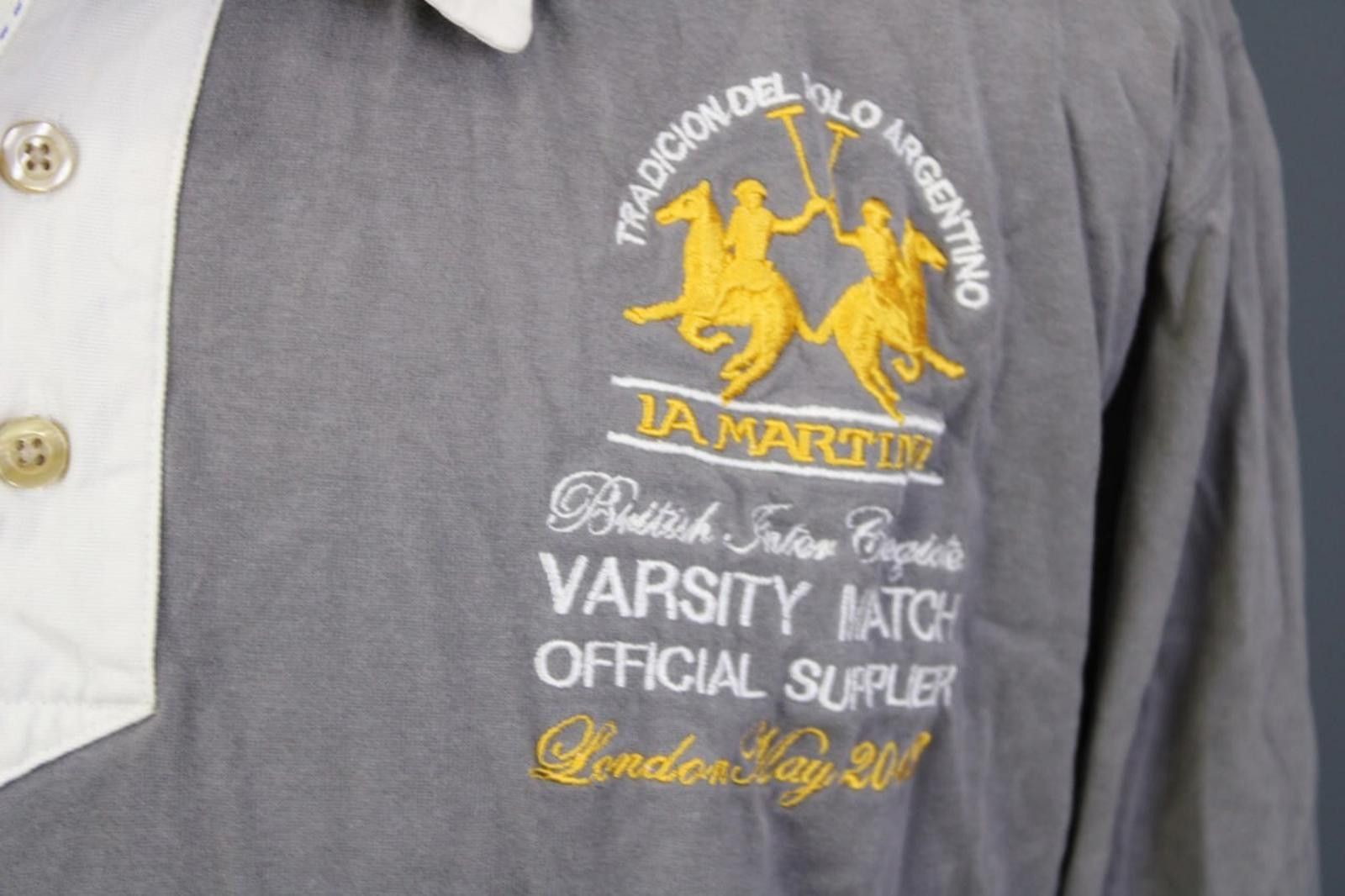 La Martina La Martina Xtreme Polo Tournament On Snow Polo Shirt XXXL Size US XXL / EU 58 / 5 - 3 Thumbnail