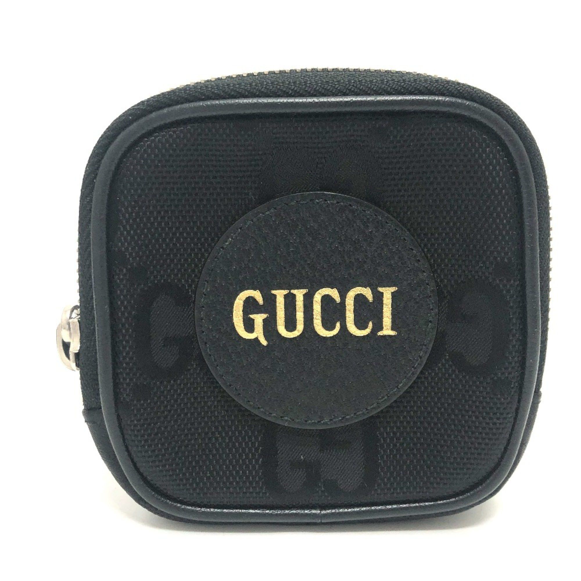 Gucci Gucci 645060 GG Wallet coin purse Black SilverHardware Size ONE SIZE - 1 Thumbnail