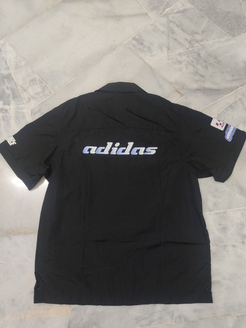 Adidas Adidas Open Collar Shirt Size US M / EU 48-50 / 2 - 2 Thumbnail