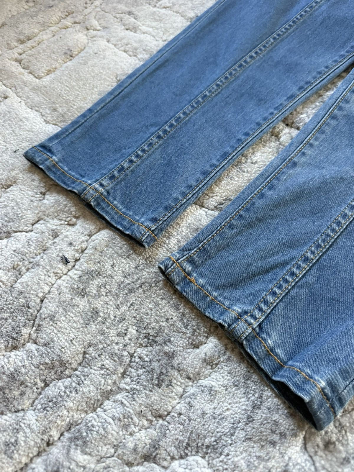 Lee × mercibeaucoup Issey Miyake Mercibeaucop Drop Crotch Multi Paneled Jeans Size US 28 / EU 44 - 8 Thumbnail