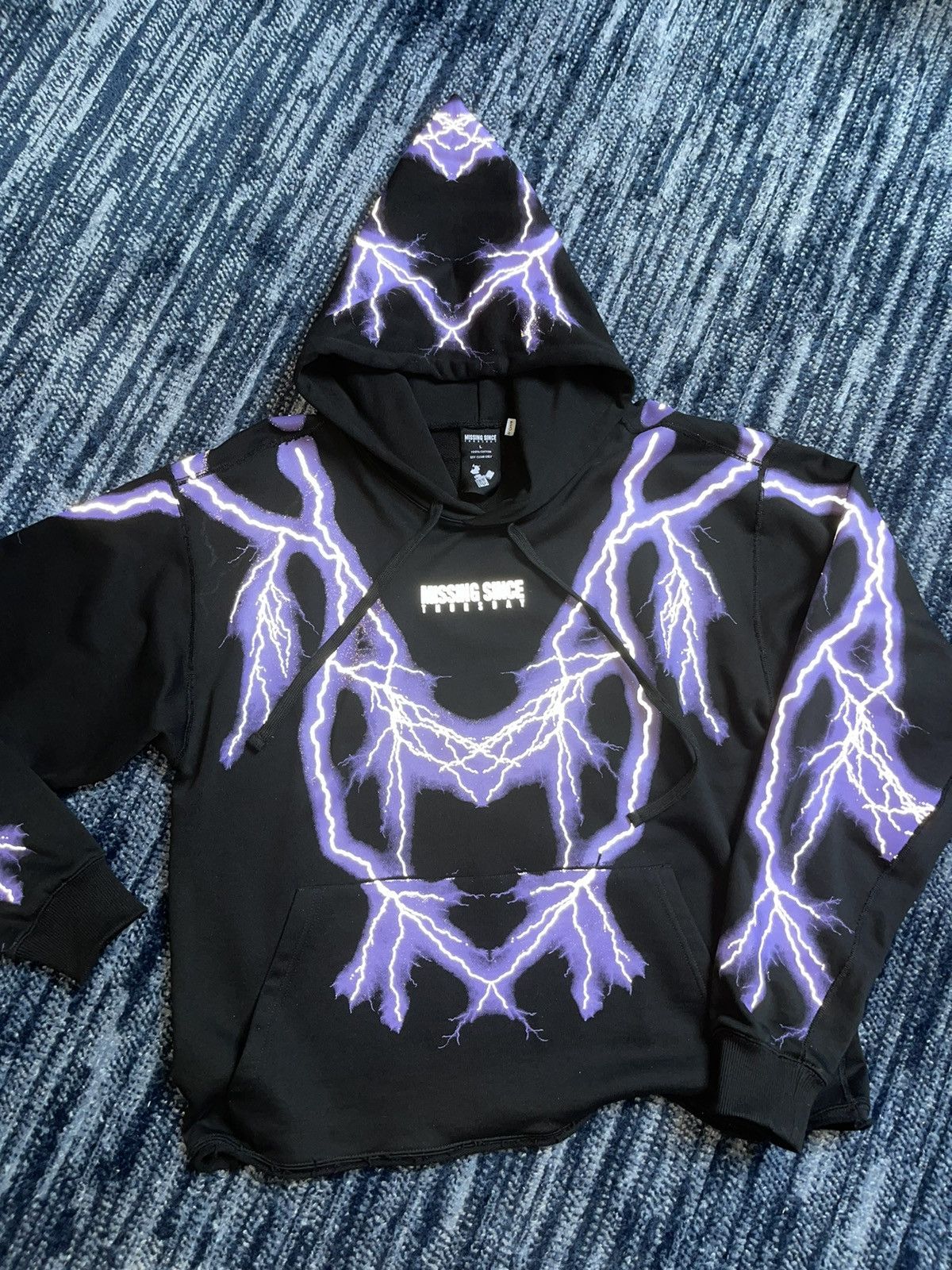 Missing Since Thursday Red thunder mst hoodie | Grailed
