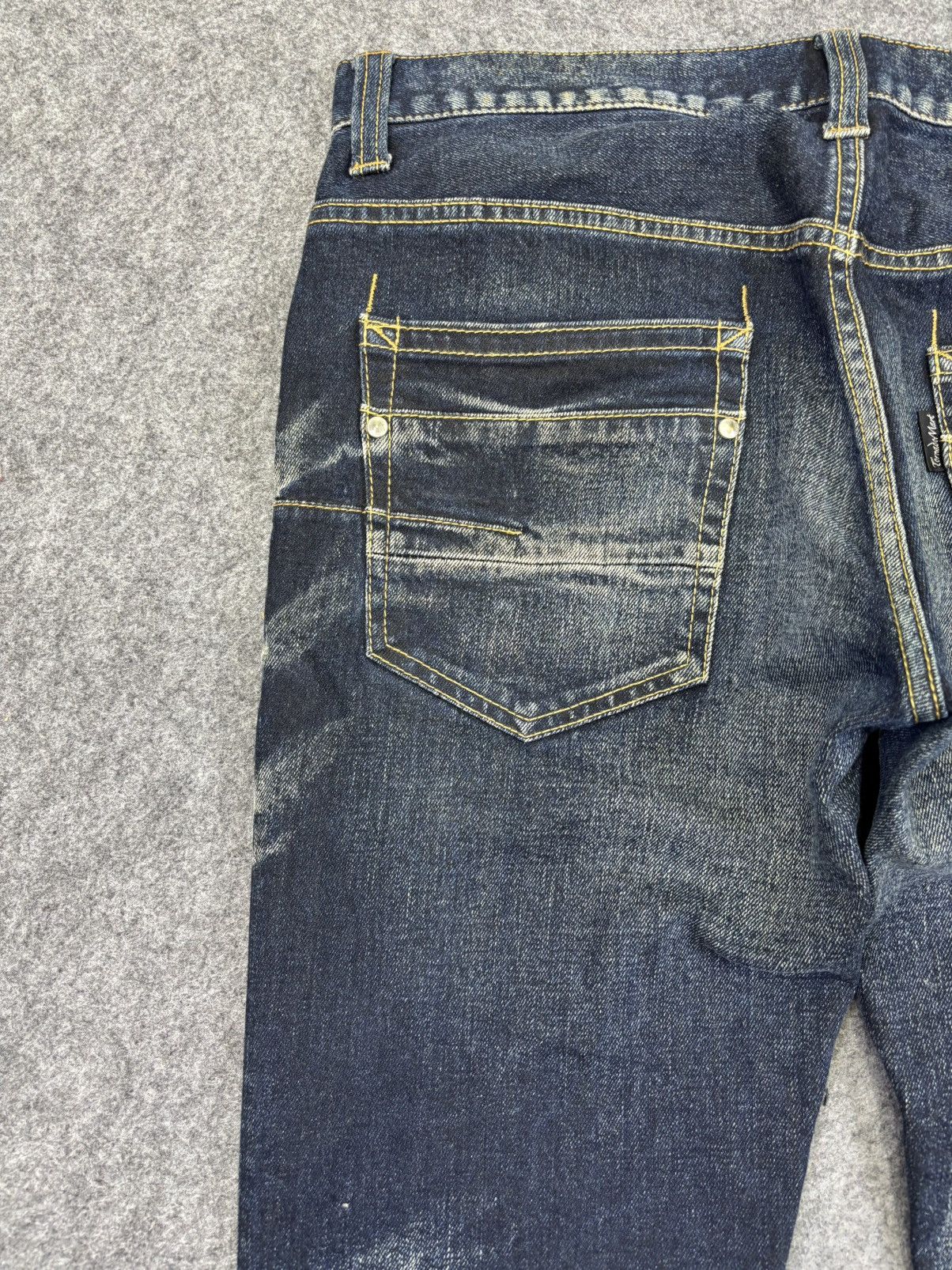 Tornado Mart 💥Flare💥Rare Tornado Mart Insane Claw Mark Fades Denim K14 Size US 33 - 8 Thumbnail