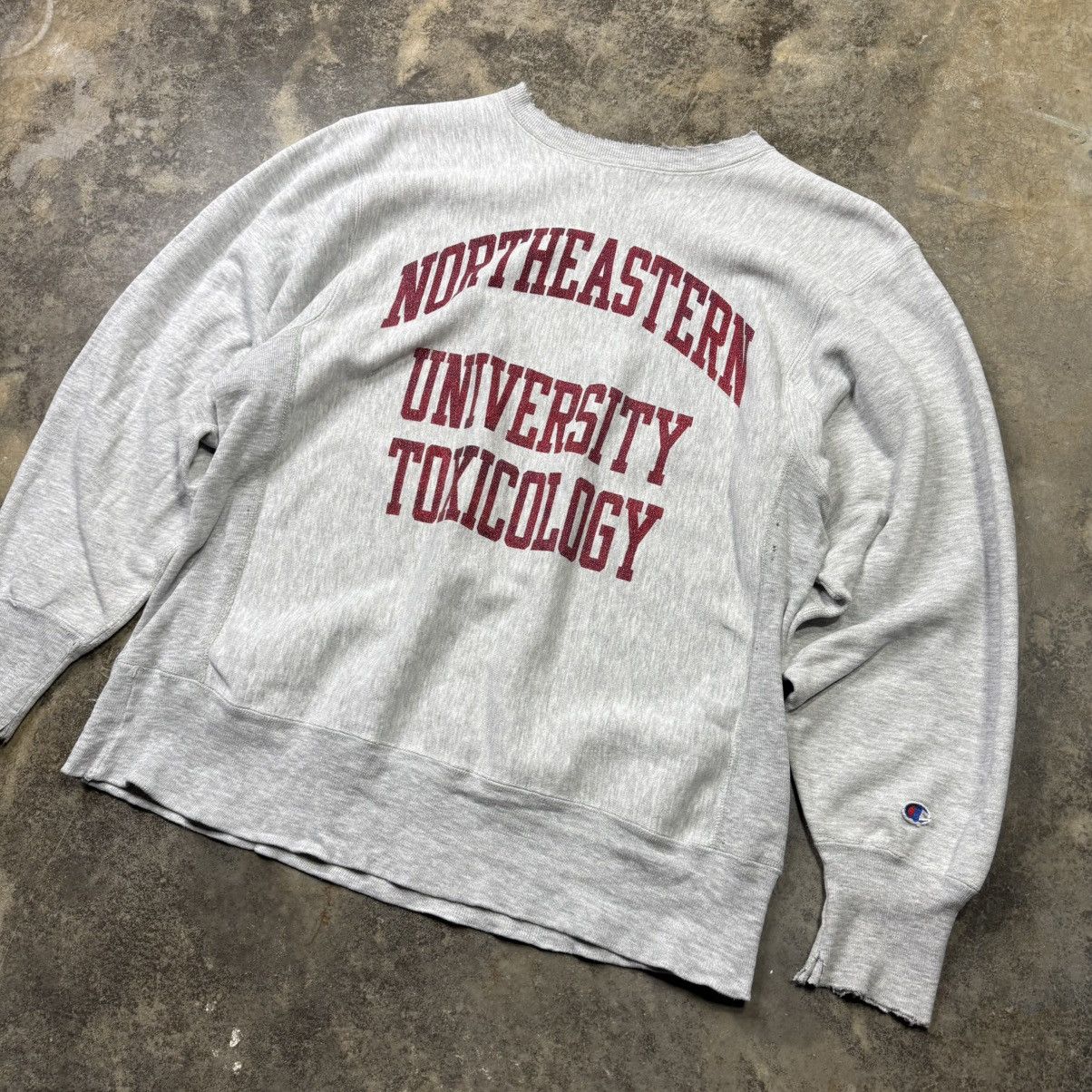 Vintage vintage 80s champion reverse weave university sweathshirt Size US XL / EU 56 / 4 - 2 Thumbnail