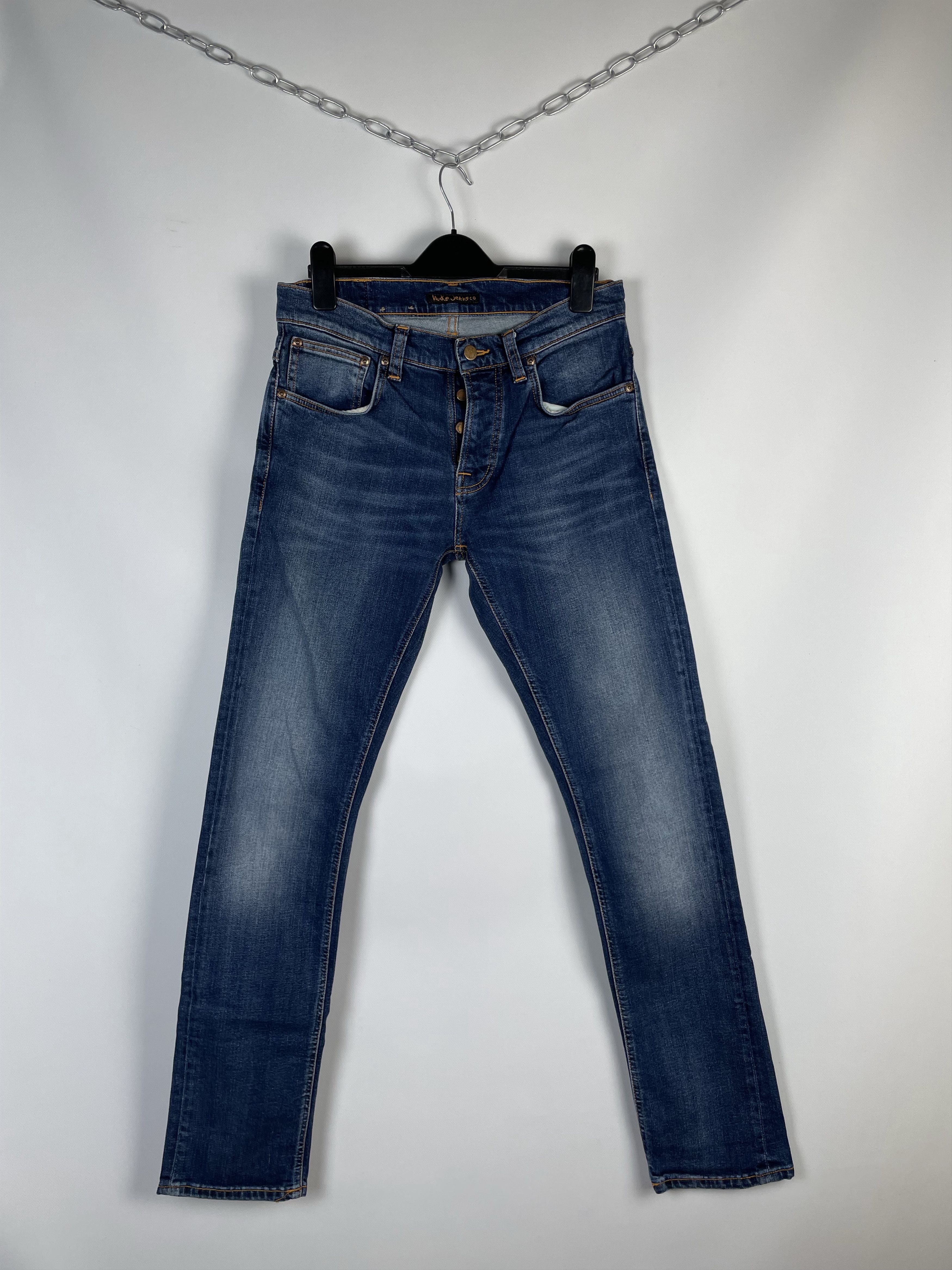 Japanese Brand Nudie Jeans Vintage Mens Denim Pants Size US 32 / EU 48 - 5 Thumbnail