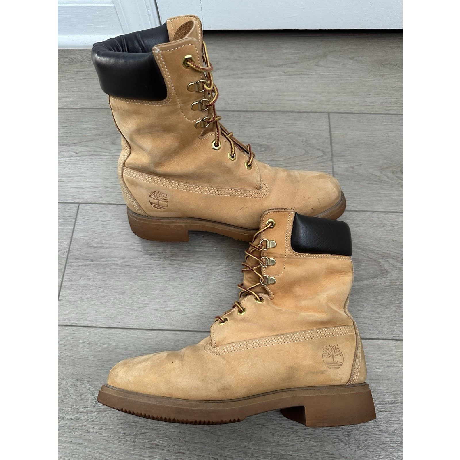 Timberland Timberland 8 inch boots nubuck size 8.5 men’s wheat tan Size US 9 / EU 42 - 1 Thumbnail