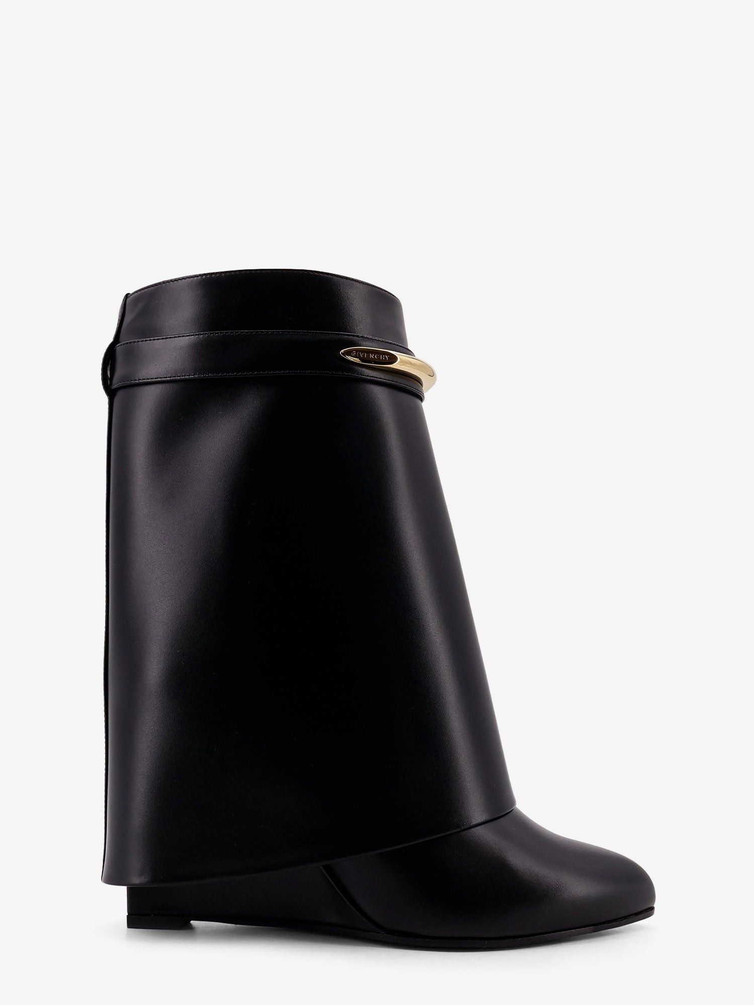 Givenchy Shark Leather Boots Size US 7.5 / IT 37.5 - 1 Thumbnail