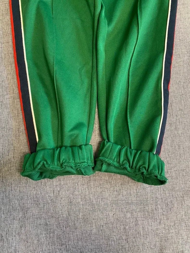 Gucci Gucci SizeM Striped elastic waist tie casual pants Size 42" / US 20 - 4 Thumbnail