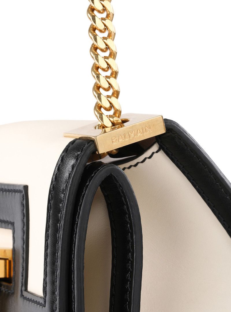 Balmain o1s1wg111225 Size:OS/1945 Heritage Shoulder Bag in Black Size ONE SIZE - 6 Thumbnail