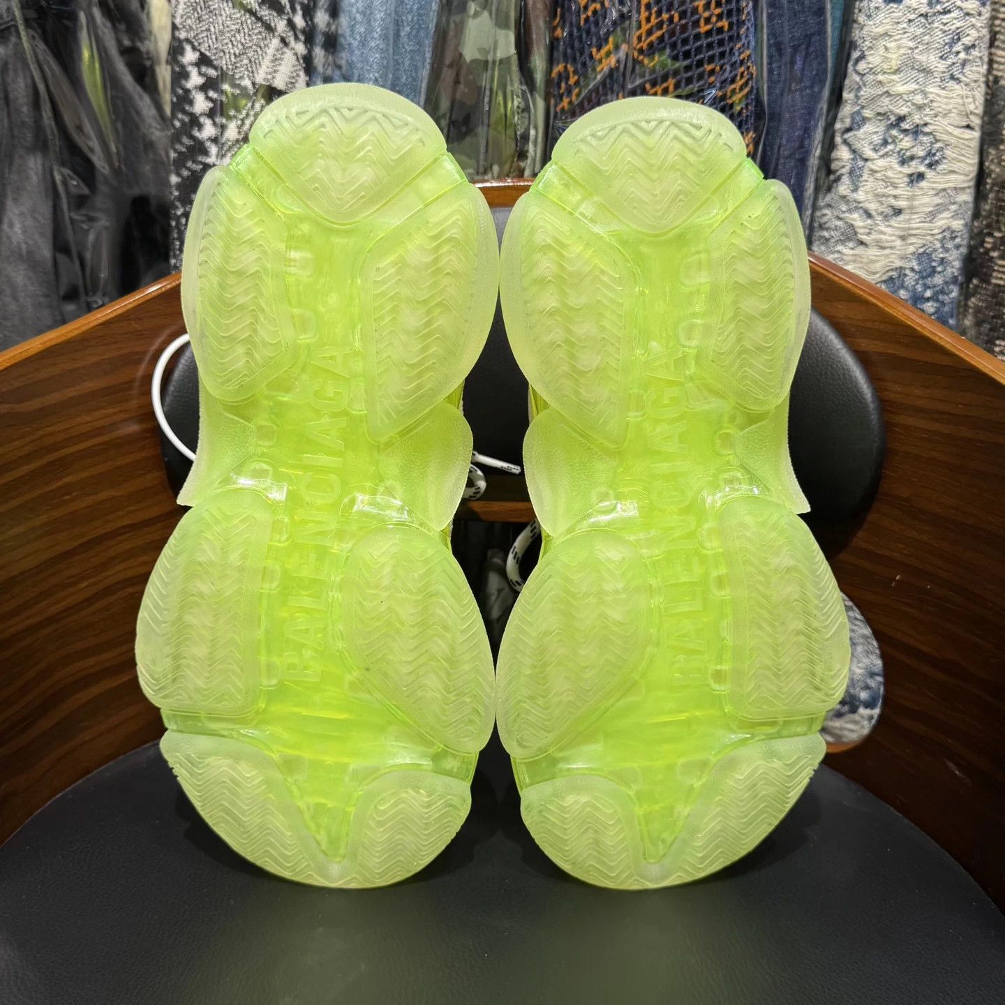 Balenciaga Balenciaga Triples White Green 36 Mint Size US 5 / IT 35 - 8 Thumbnail