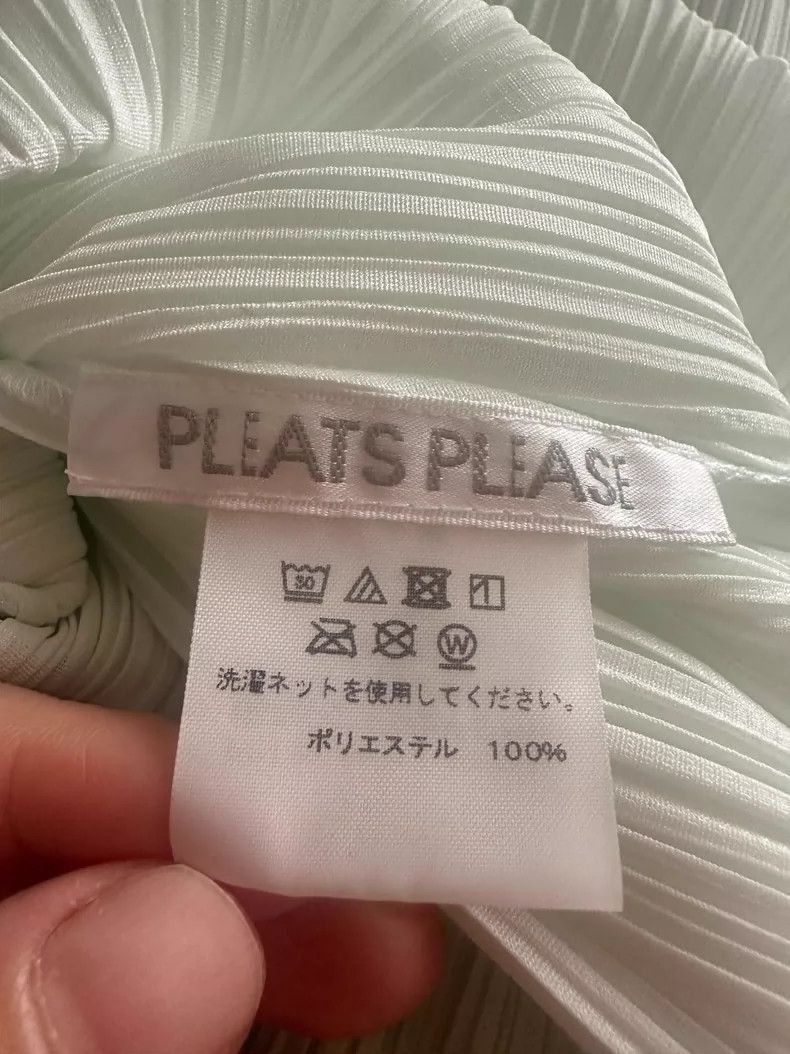 Issey Miyake Issey Miyake Mint green dress Size L / US 10 / IT 46 - 3 Thumbnail