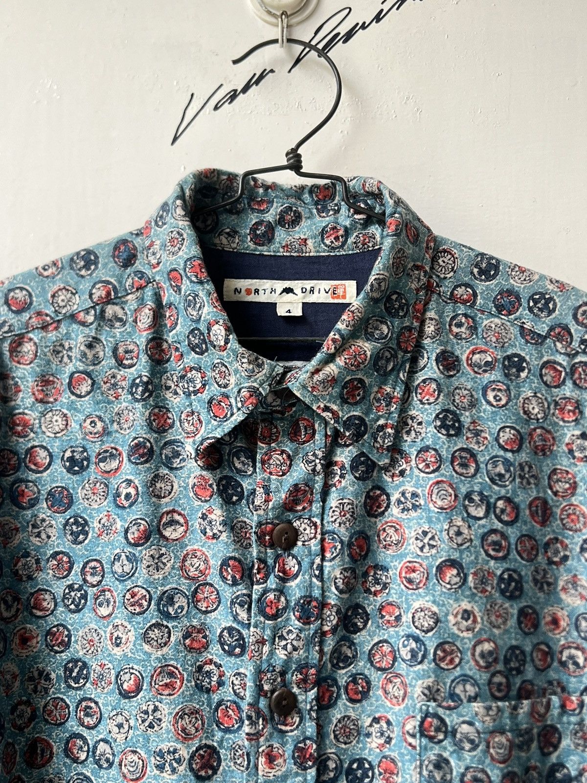 45rpm NORTH DRIVE Motive Shirt Size US L / EU 52-54 / 3 - 4 Thumbnail