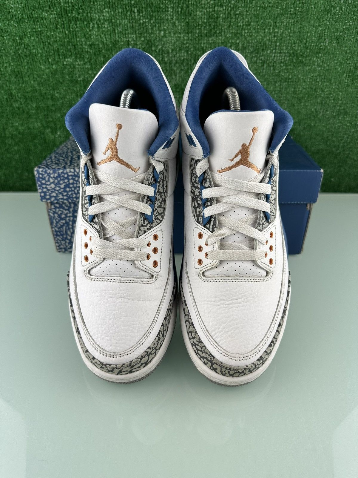 Jordan Brand Jordan 3 Retro Mid Washington Wizards Size 9.5 Size US 9.5 / EU 42-43 - 4 Thumbnail