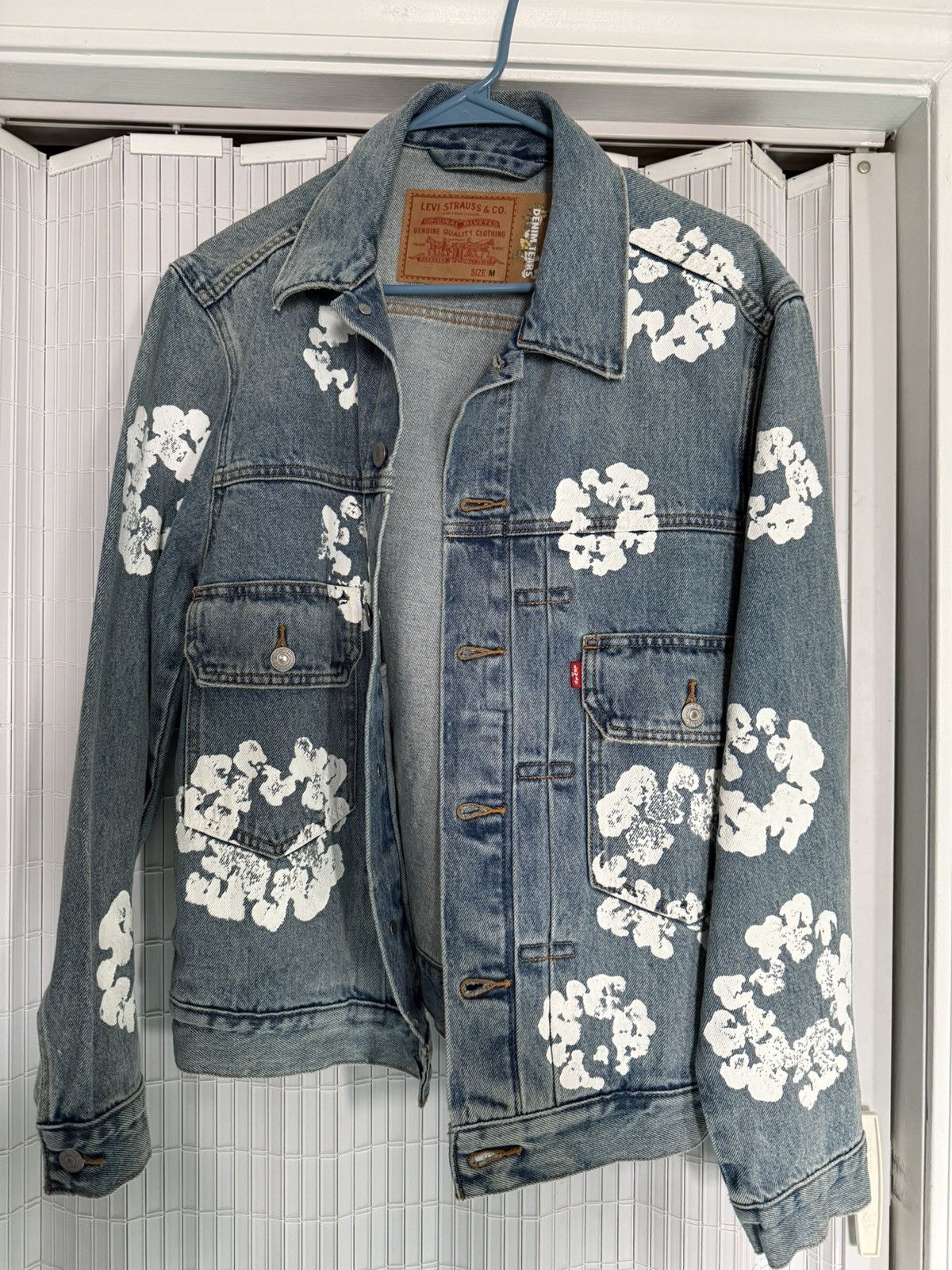 DENIM TEARS Denim tears levi denim jacket Size US M / EU 48-50 / 2 - 1 Thumbnail