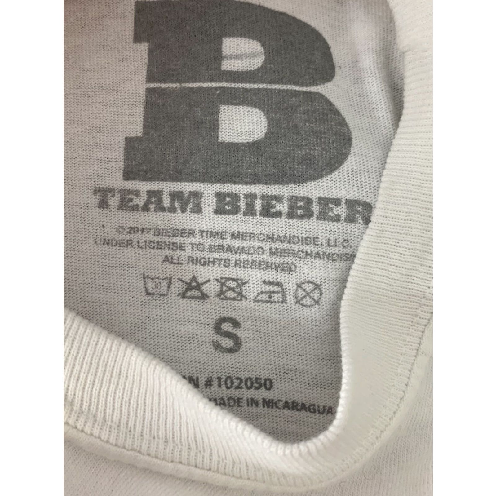 Vintage Stadium Team Justin Bieber Stadium Tour 2017 White Long Sleeve Shirt S Men Tee Shirt Shirt Size US S / EU 44-46 / 1 - 3 Thumbnail