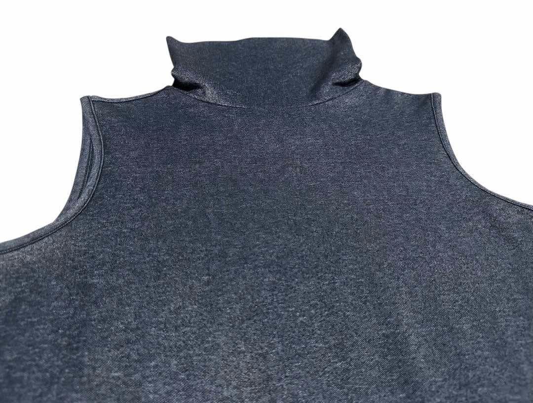 Issey Miyake 🔥Vintage Plantation Issey Miyake Turtleneck Sleeveless Shirt Size US S / EU 44-46 / 1 - 2 Thumbnail