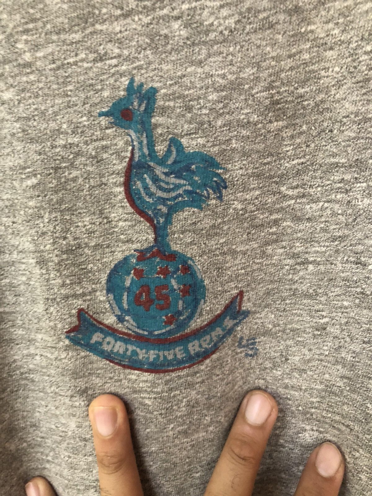 45rpm Vintage 45 rpm Spurs Logo Shirt Tee Rare Size US M / EU 48-50 / 2 - 4 Thumbnail