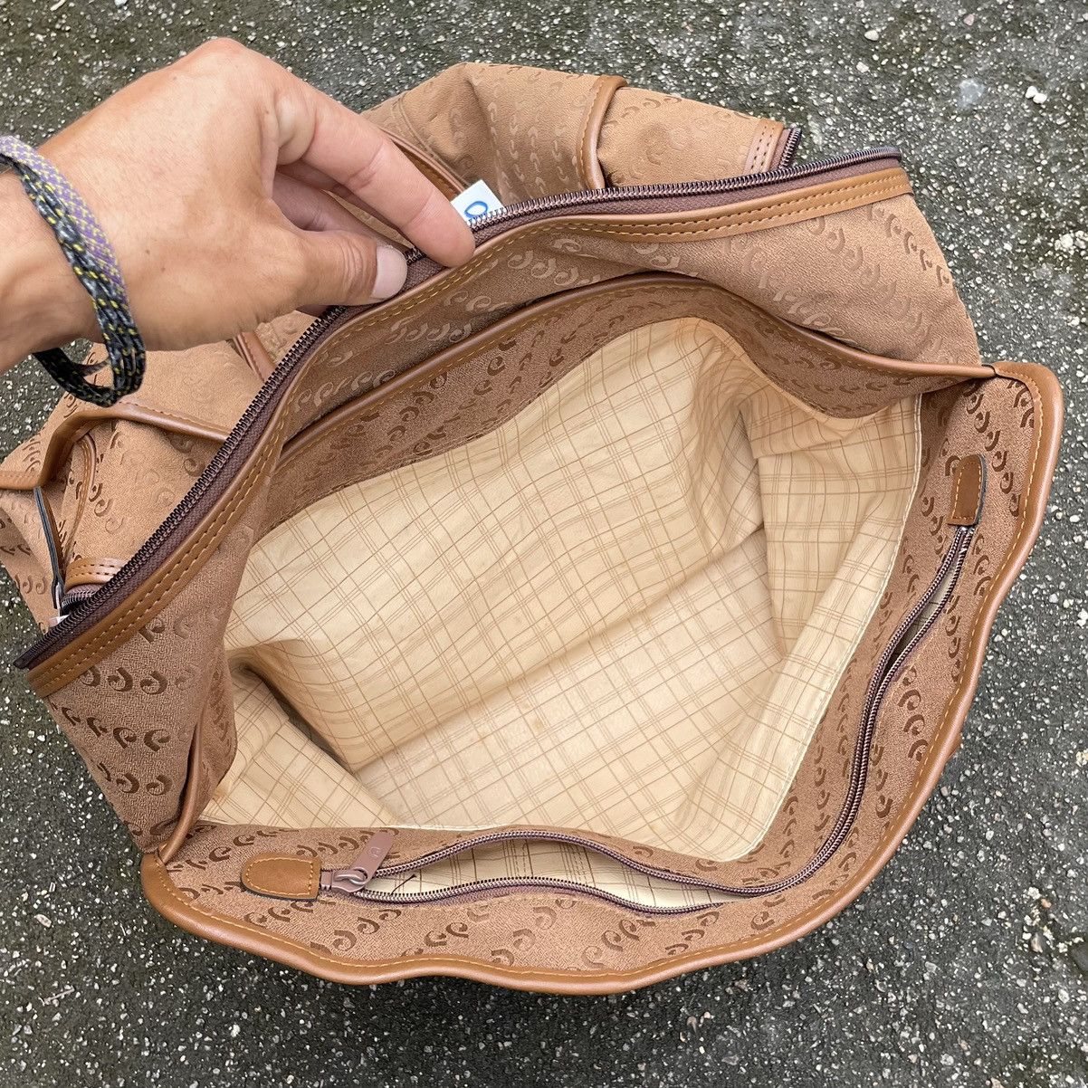 Japanese Brand × Vintage Vintage Ace Japan Monogram Luggage/Travel Bag Size ONE SIZE - 11 Thumbnail
