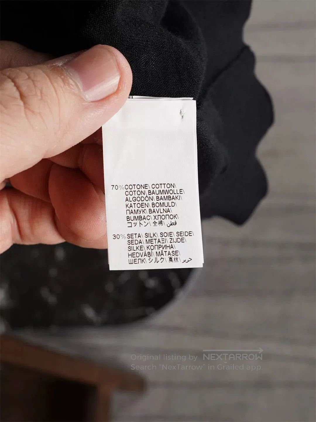 Brunello Cucinelli Brunello Cucinelli Men's Silk Knit T. Size US M / EU 48-50 / 2 - 6 Thumbnail