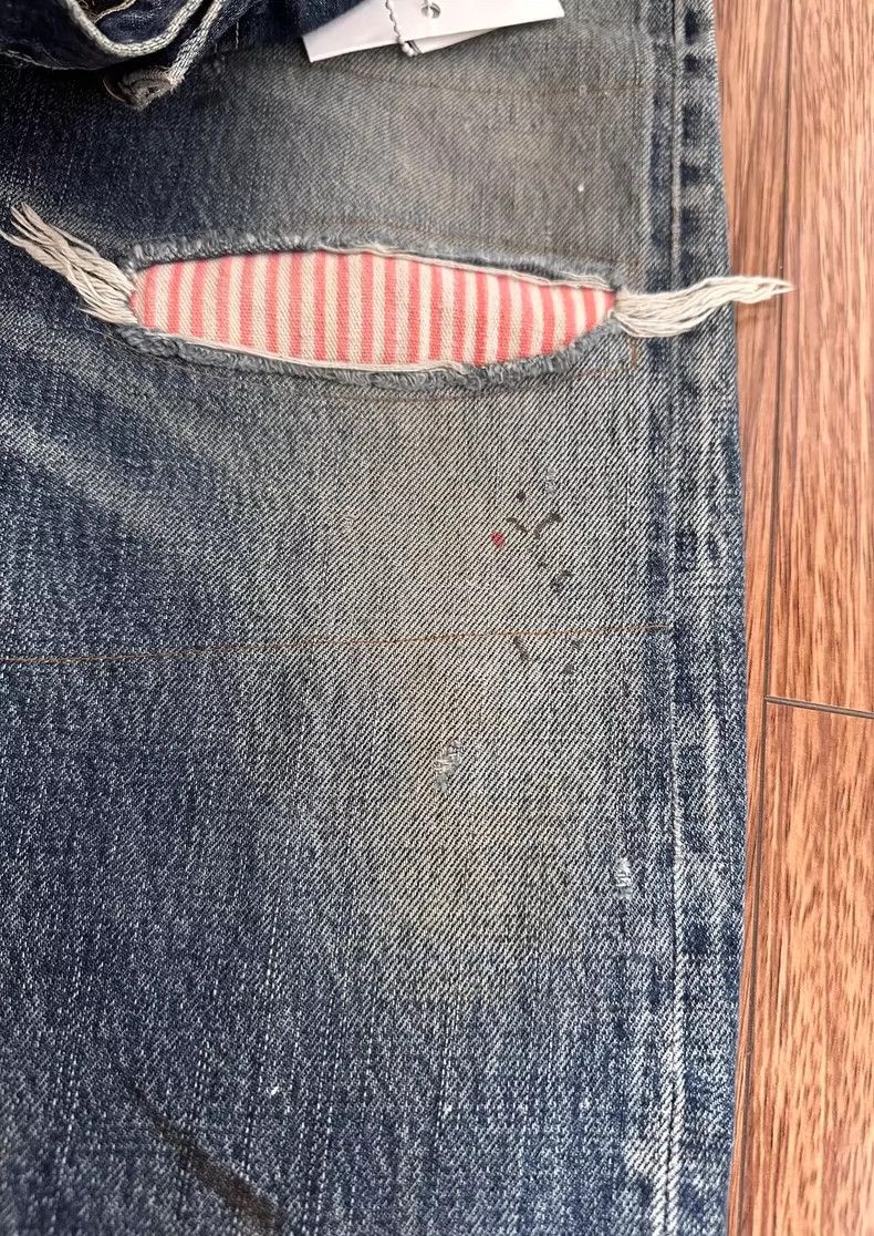 Visvim Visvim size 2 JOURNEYMAN PANTS TACKED CRASH Buyi Fabric Pat Size US 28 / EU 44 - 4 Thumbnail