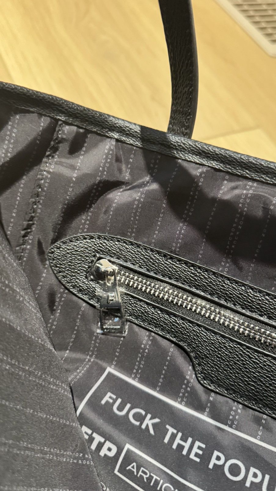 Fuck The Population Fuck The Population FTP Louis Vuitton tote bag handbag Size ONE SIZE - 9 Thumbnail