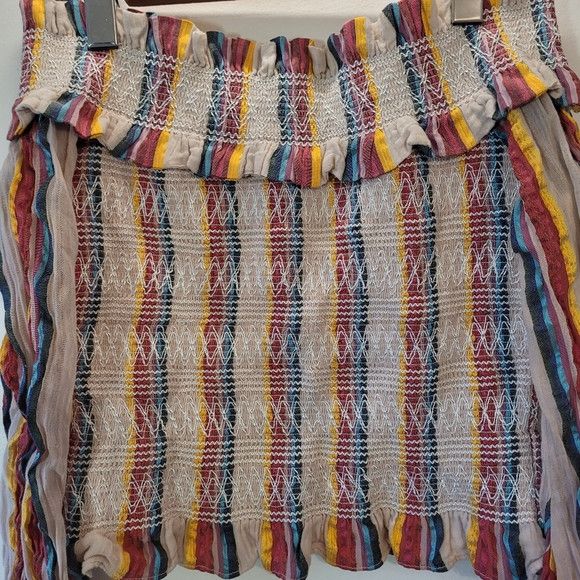 REVOLVE Tularosa Multicolor Off-Shoulder vertical Stripes Blouse - S Size S / US 4 / IT 40 - 9 Thumbnail