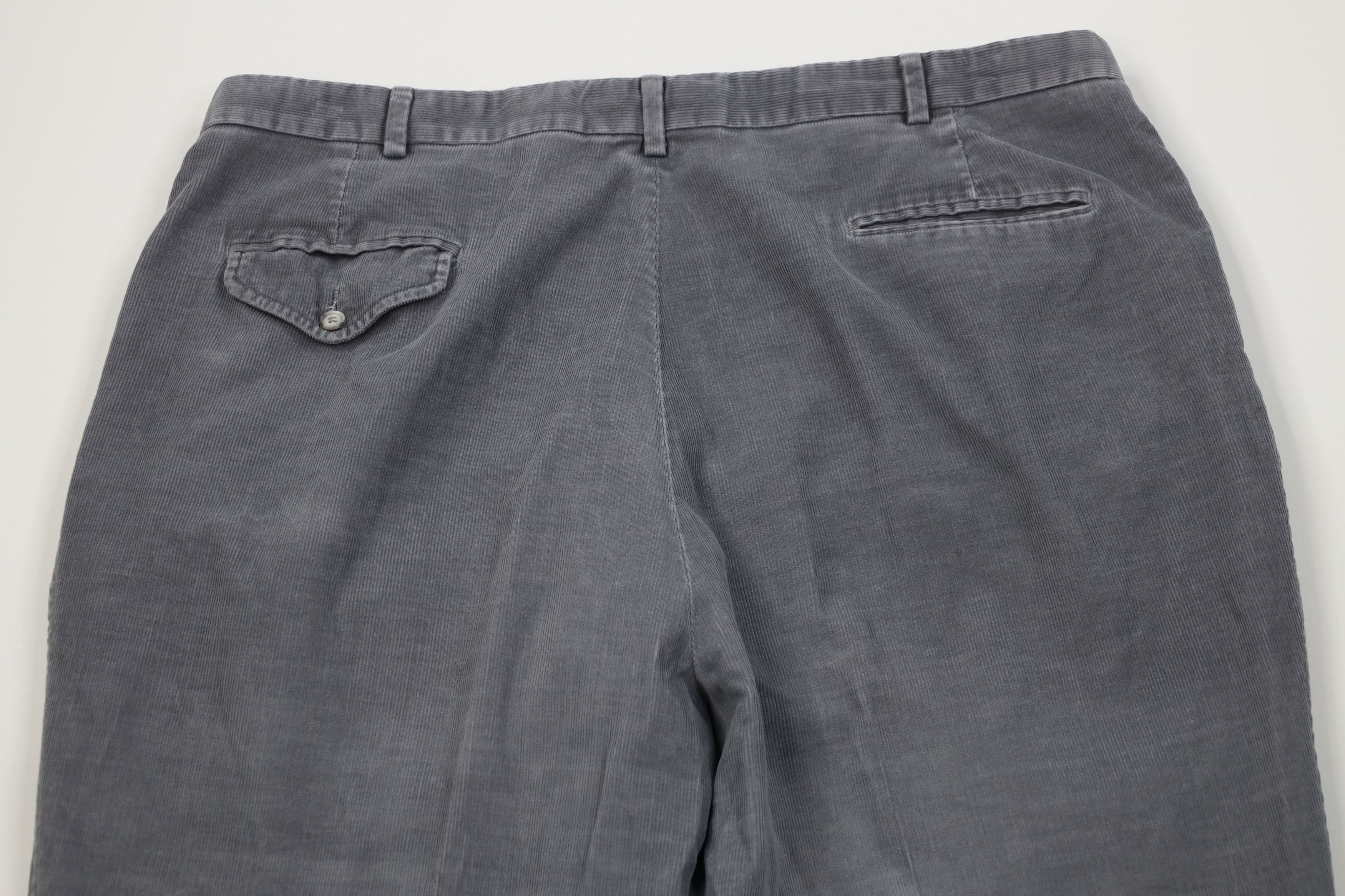 Lands' End Vintage 70s Lands End Wide Leg Corduroy Chino Pants Size US 42 / EU 58 - 11 Thumbnail