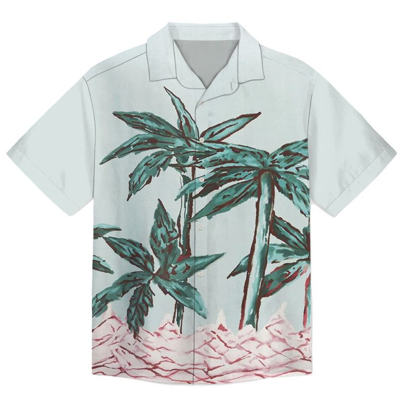 Designer × The Unbranded Brand Palms Row Viscose Bowling Shirt | Island Sophistication Size US S / EU 44-46 / 1 - 1 Thumbnail