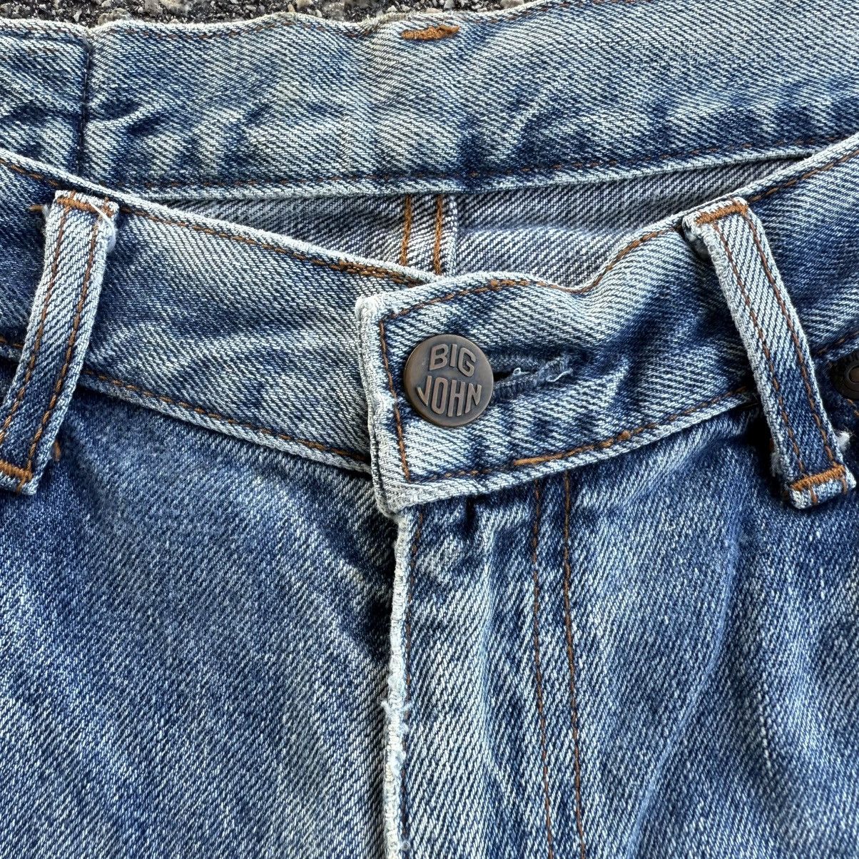 Big John VINTAGE BIGJOHN FLARE DENIM JEAN PANTS Size US 34 / EU 50 - 6 Thumbnail