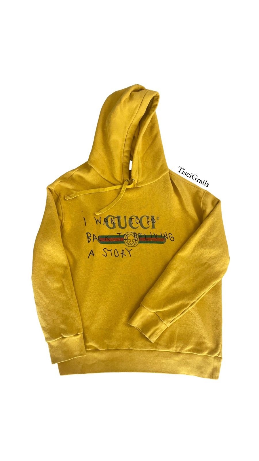 Gucci coco capitan yellow hoodie online