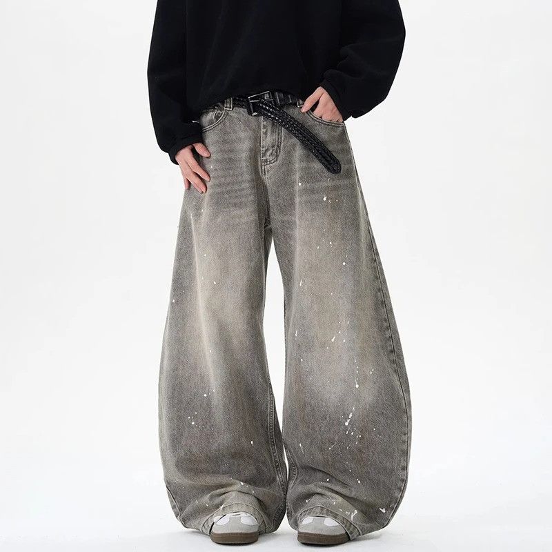Jean Vintage Men's Jeans Splash-ink Size US 32 / EU 48 - 3 Thumbnail