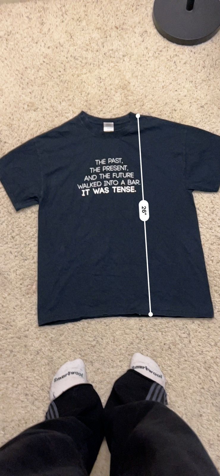 Somar × Vintage Vintage Past Present Future quote / joke tee Size US L / EU 52-54 / 3 - 5 Thumbnail