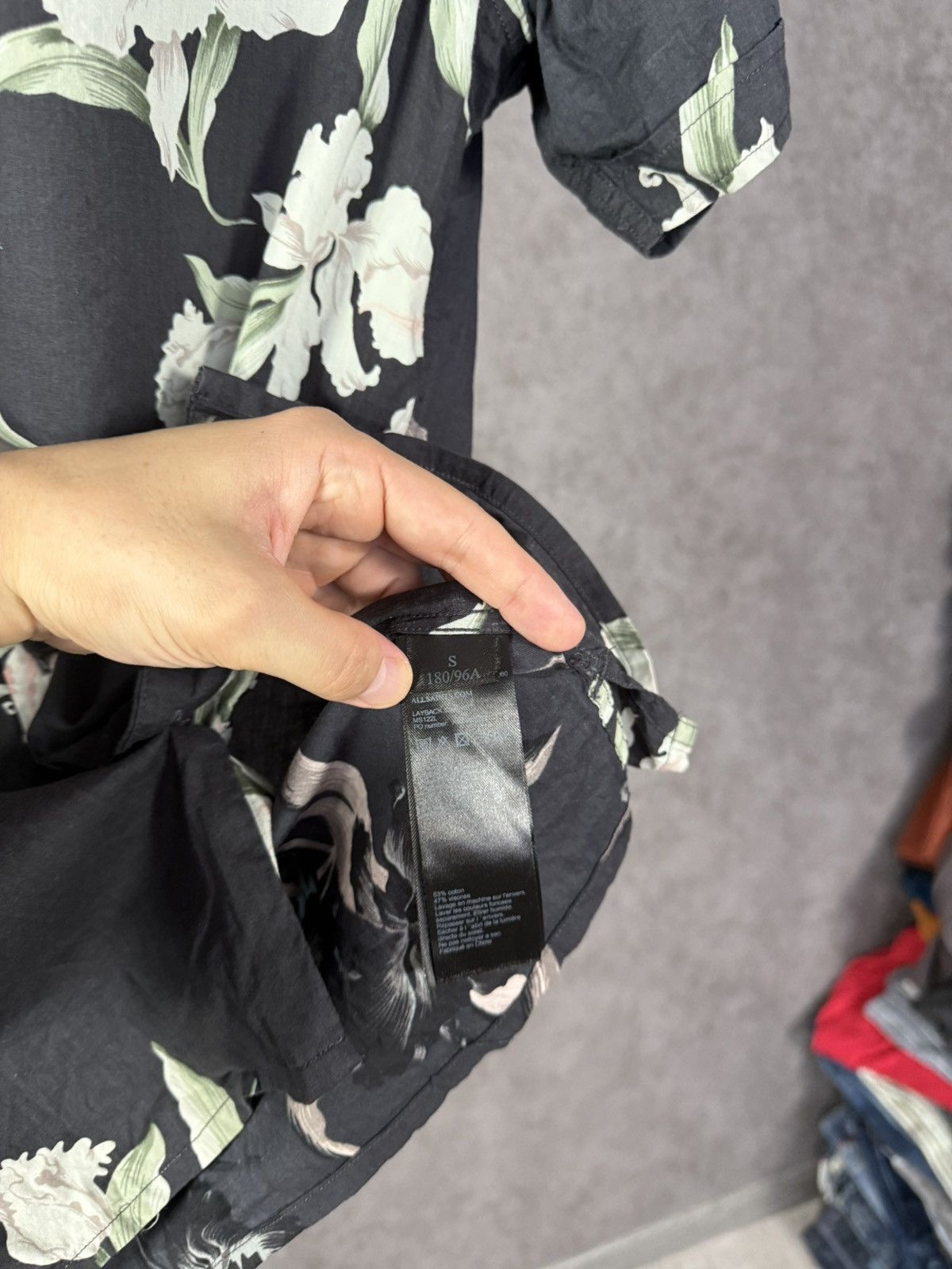 Allsaints Allsaints designer Hawaiian crazy shirt Size US S / EU 44-46 / 1 - 4 Thumbnail