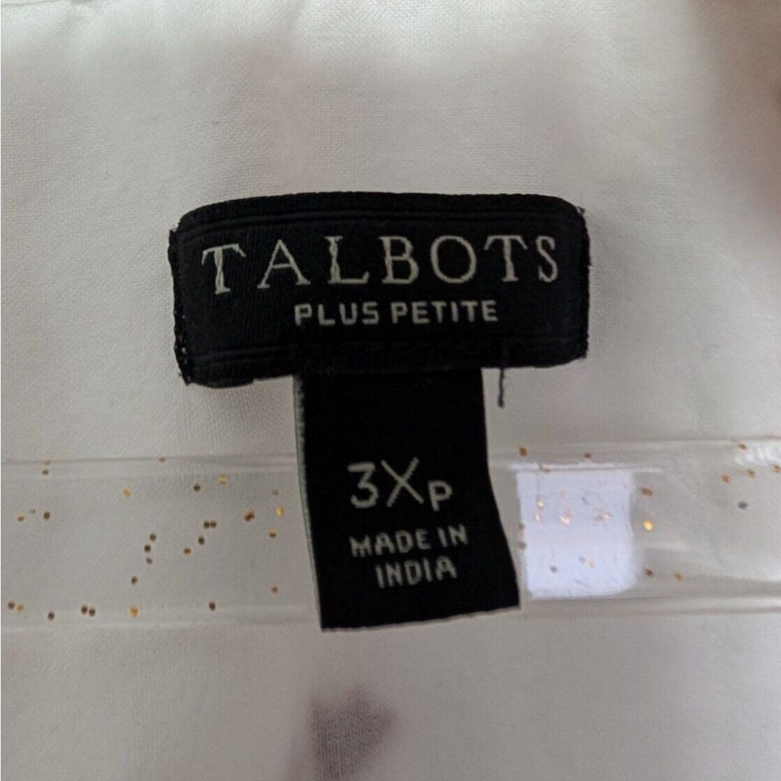 Talbots Talbots Embroidered Floral Shirt Womens Petite Plus Size 3X Size 3XL / US 20-22 - 3 Thumbnail