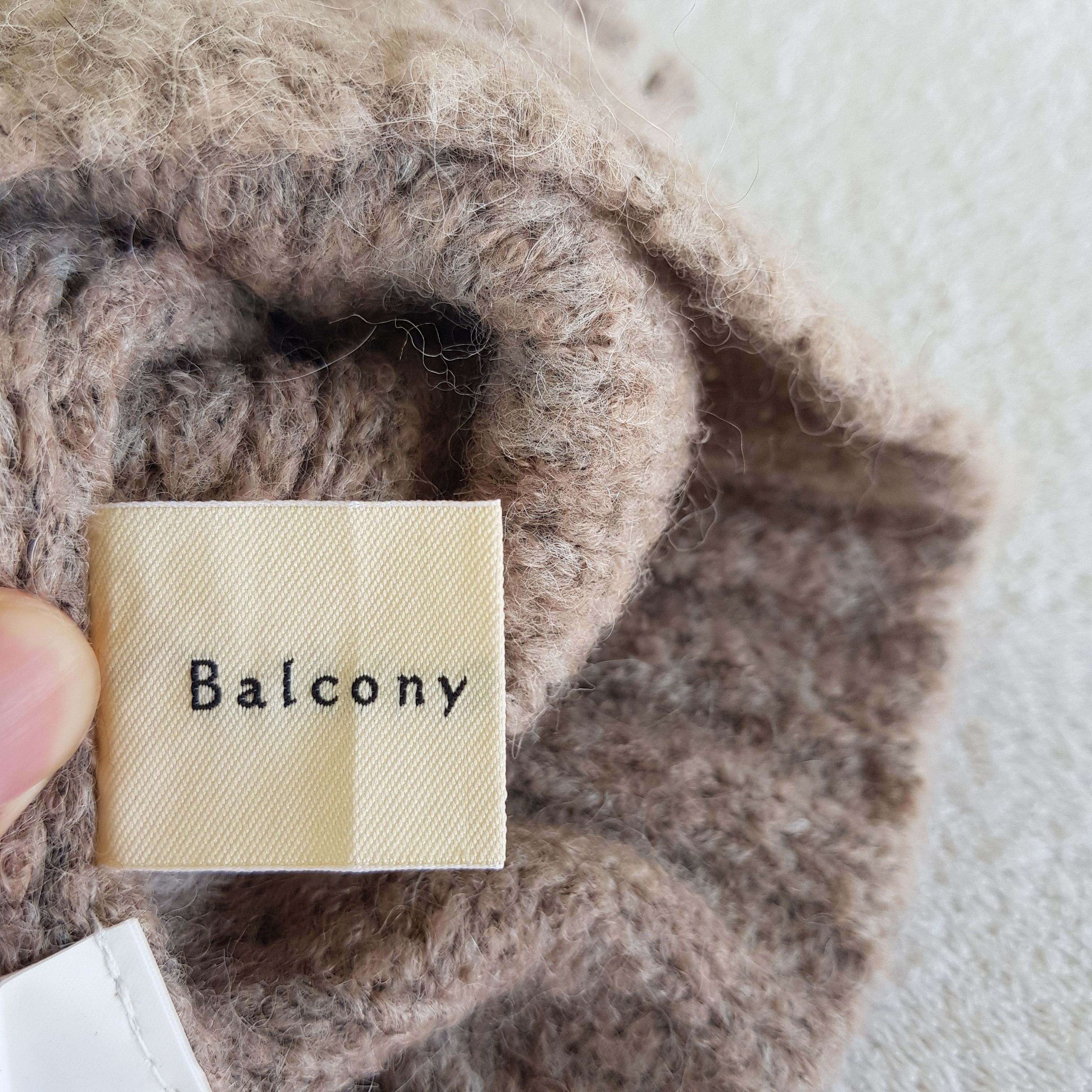 Japanese Brand Vintage Balcony Bed Beanie Knit Pom Pom Snow Caps Hats Size ONE SIZE - 6 Thumbnail