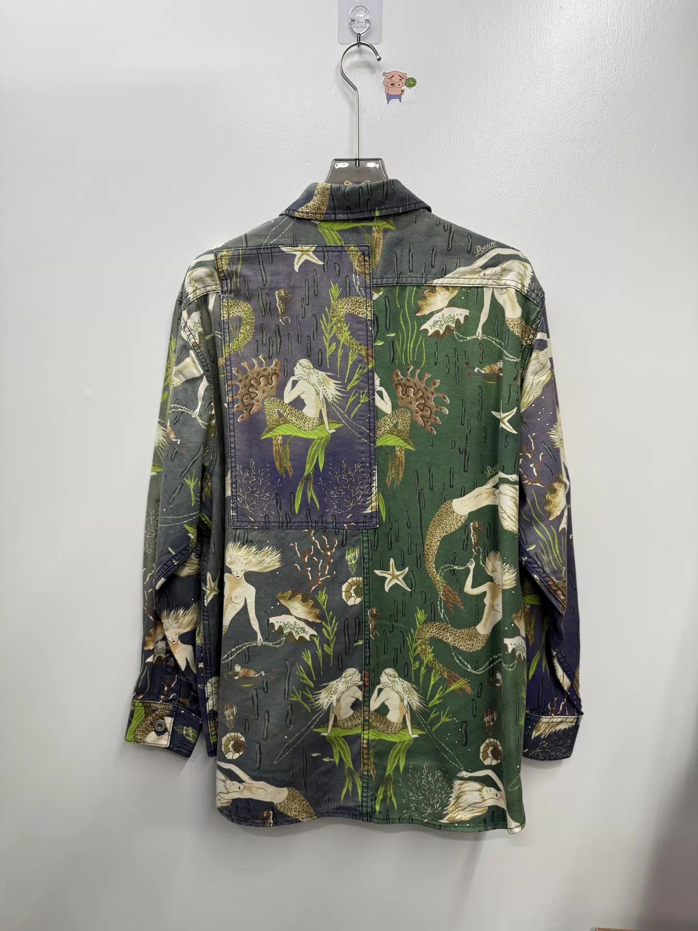 Loewe Loewe Mermaid Washed Denim Jacket L Size US L / EU 52-54 / 3 - 4 Thumbnail