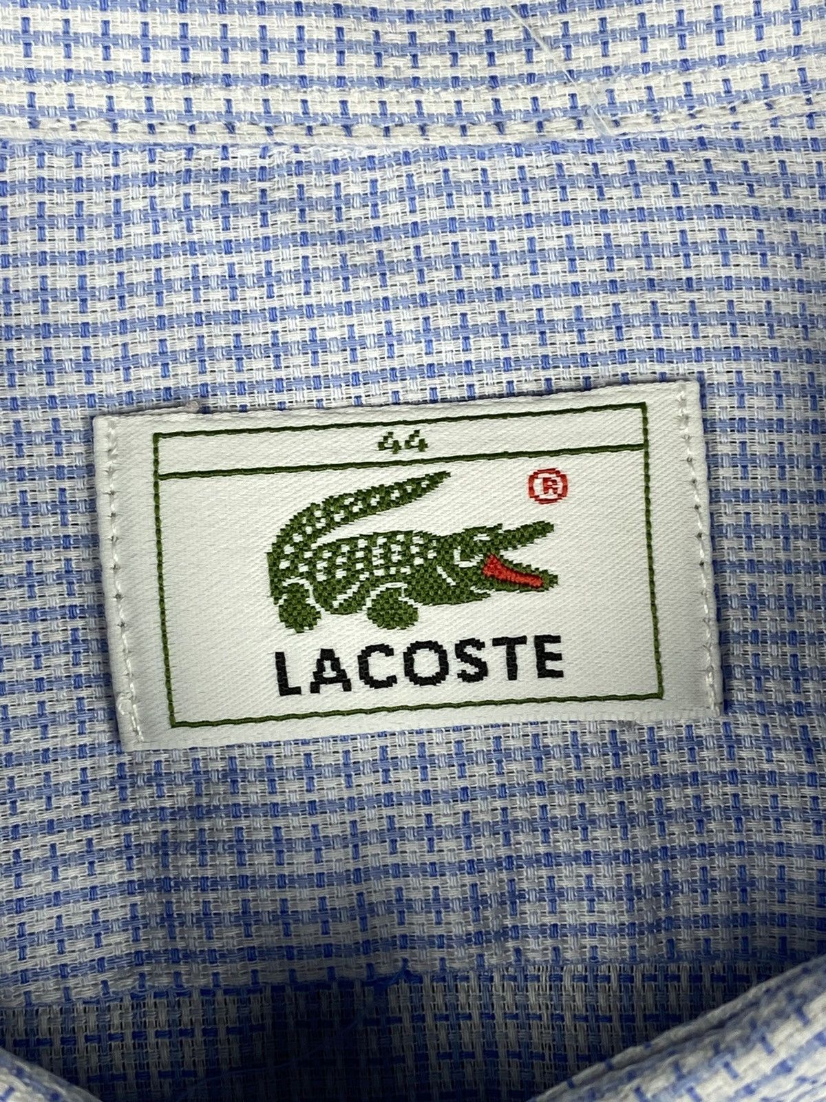 Lacoste × Vintage Vintage Lacoste Button Up Shirt Size ХL Size US XL / EU 56 / 4 - 11 Thumbnail