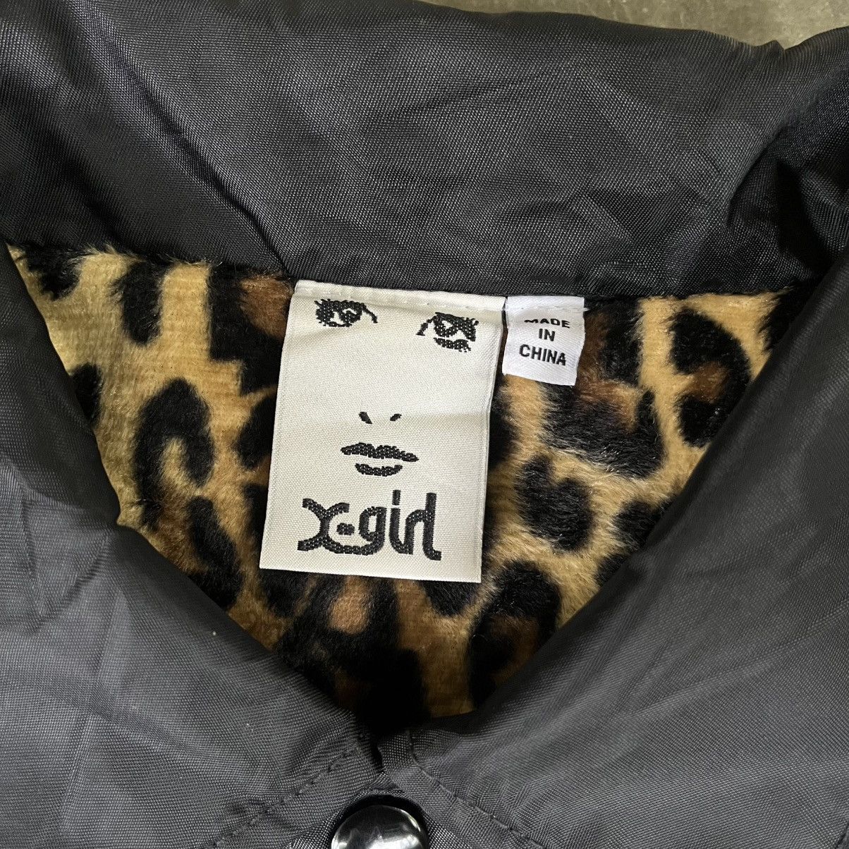 Hysteric Glamour 2000s X-Girl Leopard Logo Coach Jacket Size US M / EU 48-50 / 2 - 7 Thumbnail