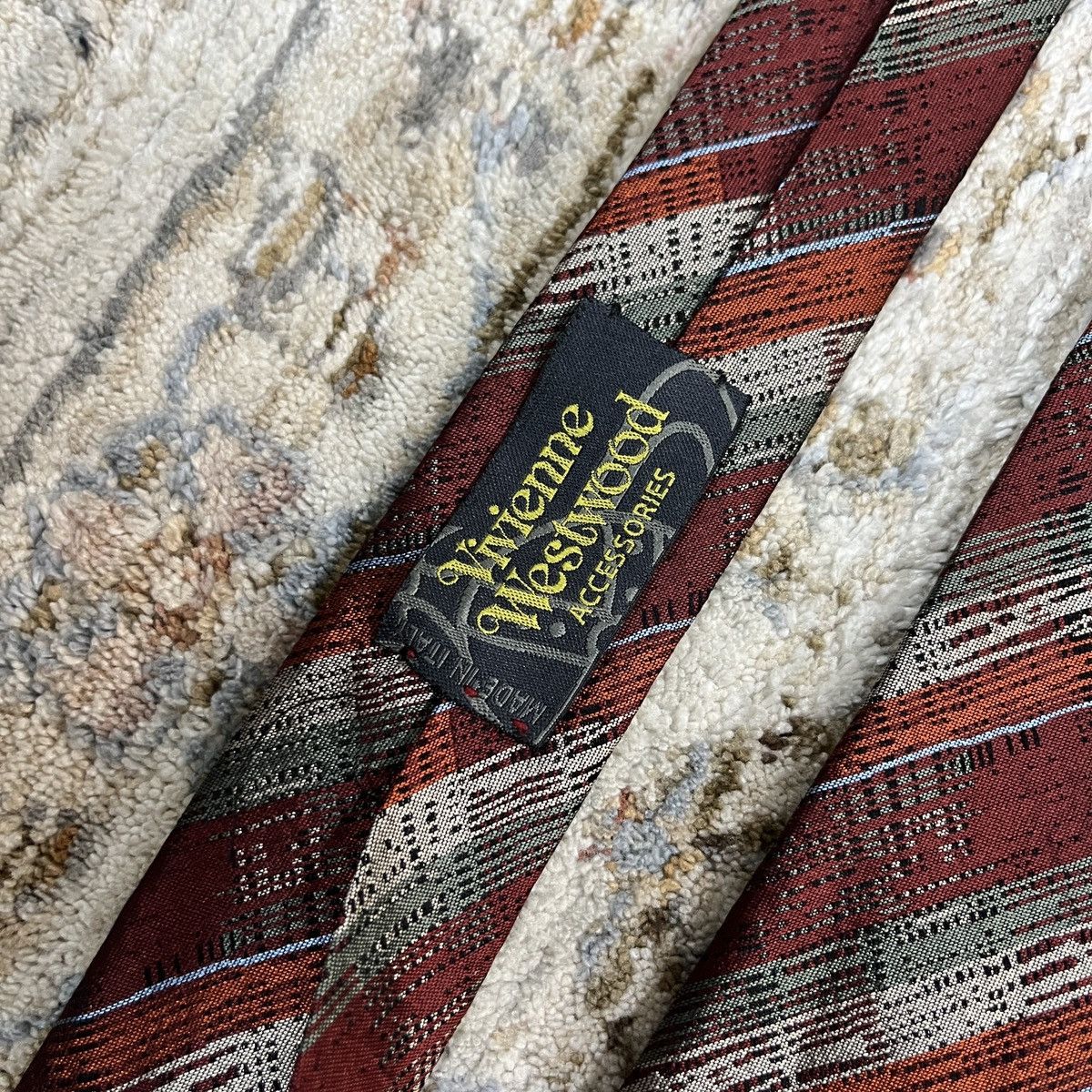 Vivienne Westwood VIVIENNE WESTWOOD ORB LOGO SILK TIE Size ONE SIZE - 3 Thumbnail