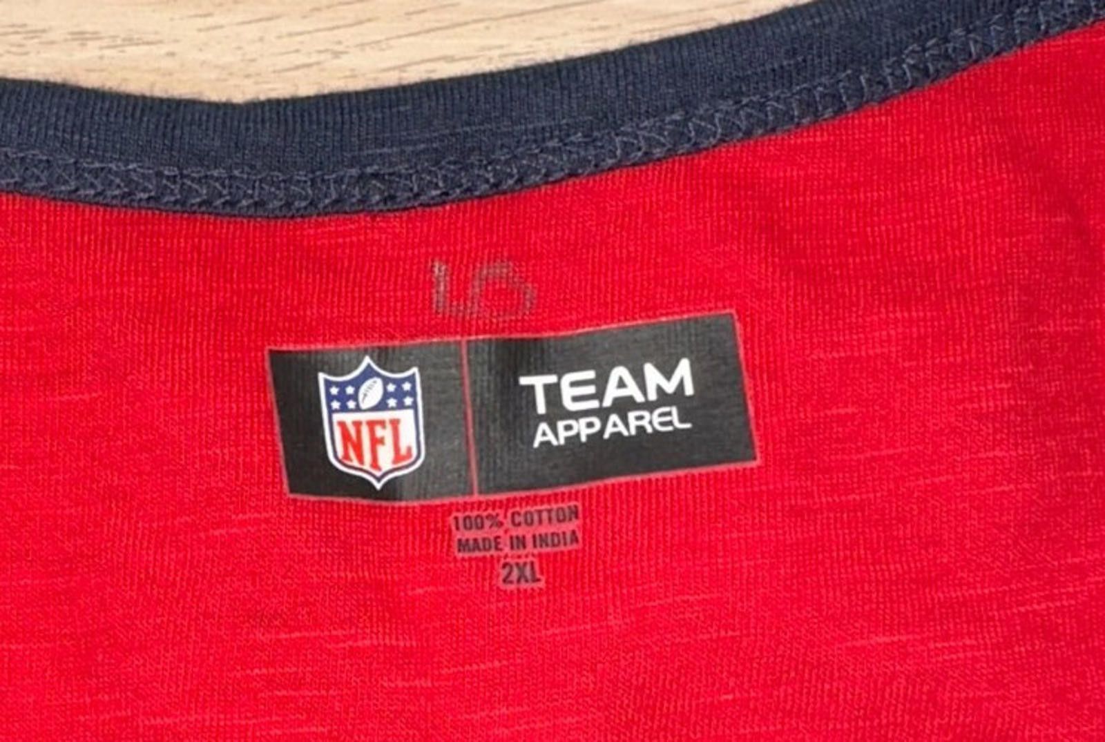 Designer New England Patriots Women's Long-Sleeve Shirt – Size 2XL Size ONE SIZE - 7 Thumbnail