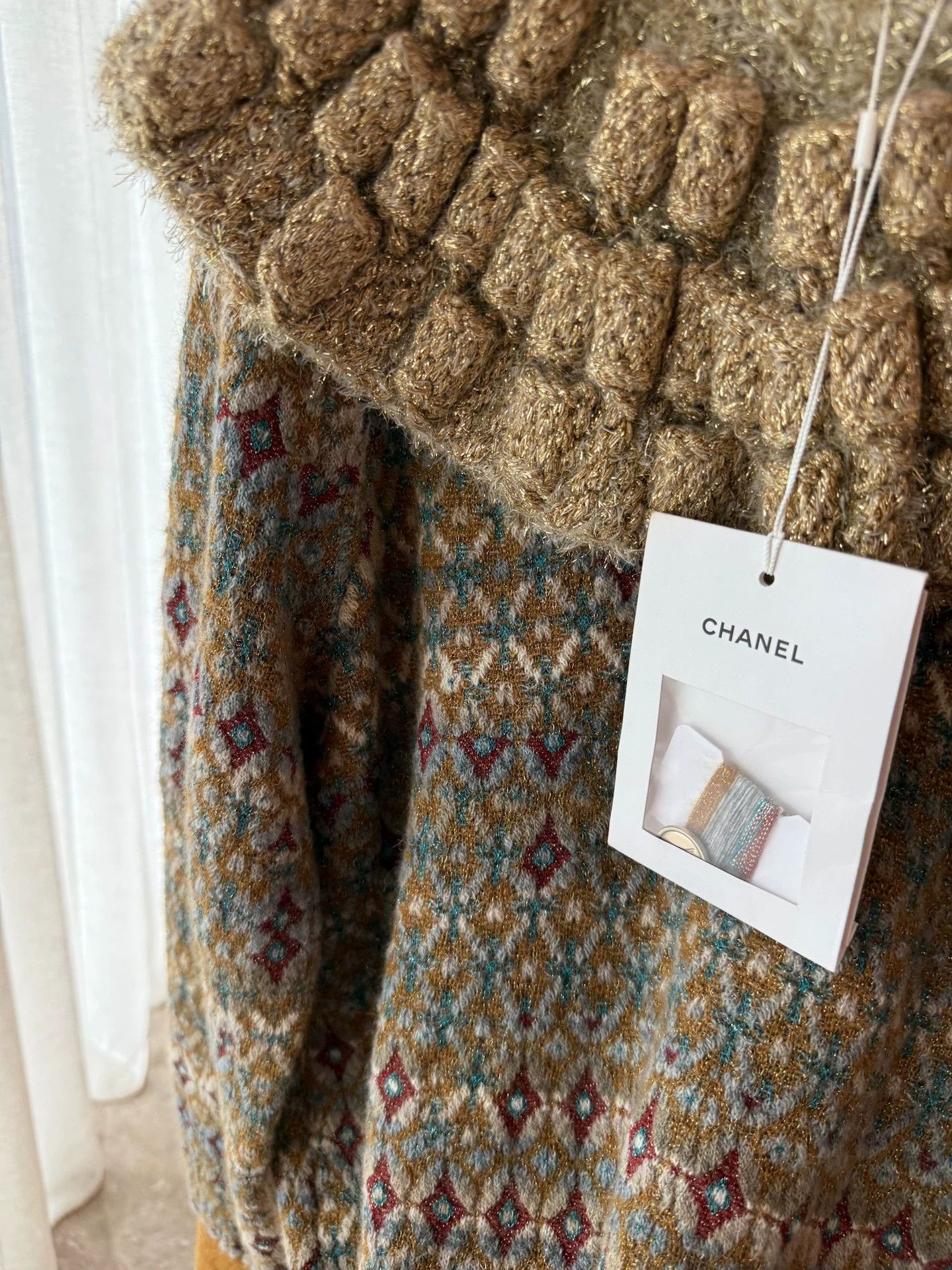 Chanel Chanel Egyptian Sweater S38 Rare Removable Collar Size S / US 4 / IT 40 - 5 Thumbnail