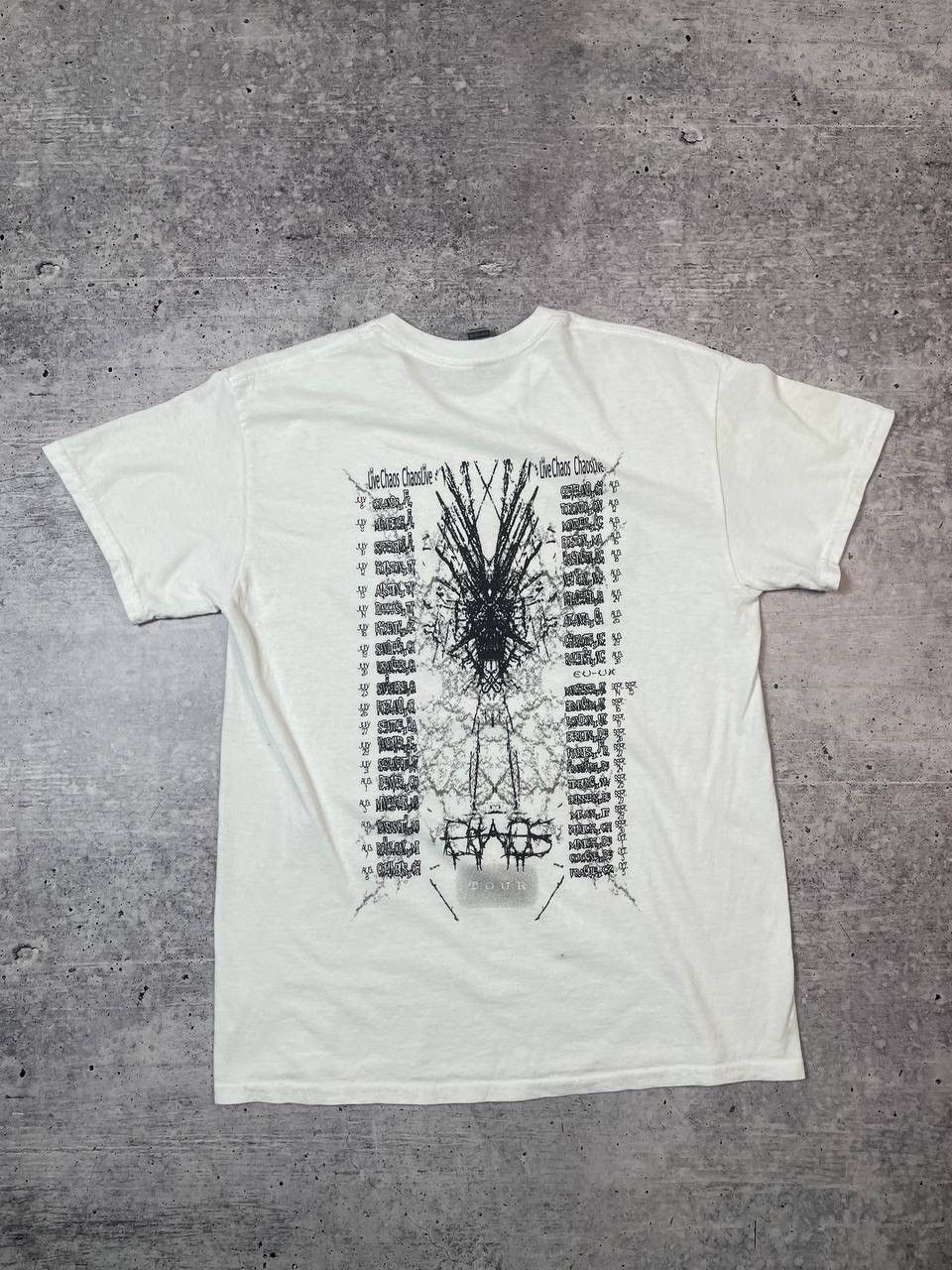 Band Tees Ken Carson Opium Chaos Tour Merch Tee T-Shirt Y2K Size US M / EU 48-50 / 2 - 5 Thumbnail