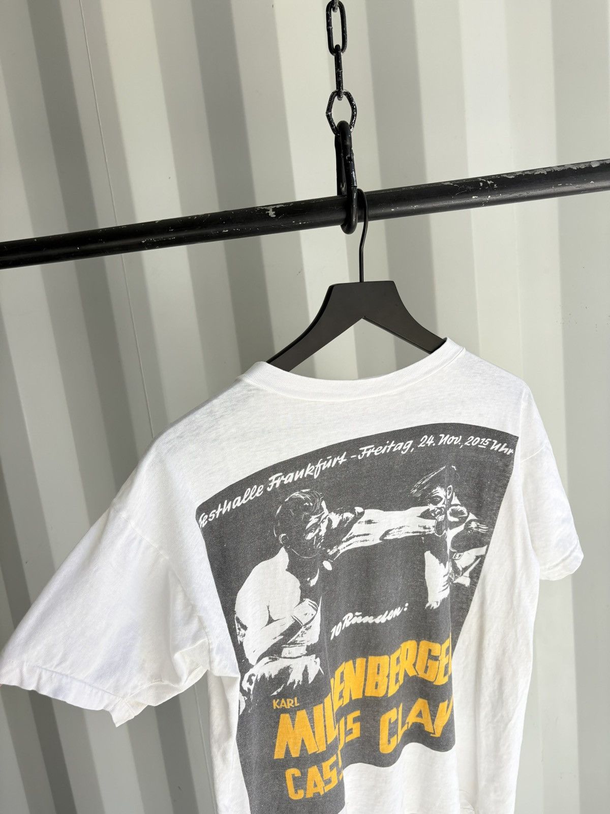 Vintage Vintage Boxing Shirt Faded Distressed Grunge Band Thrashed Size US L / EU 52-54 / 3 - 5 Thumbnail