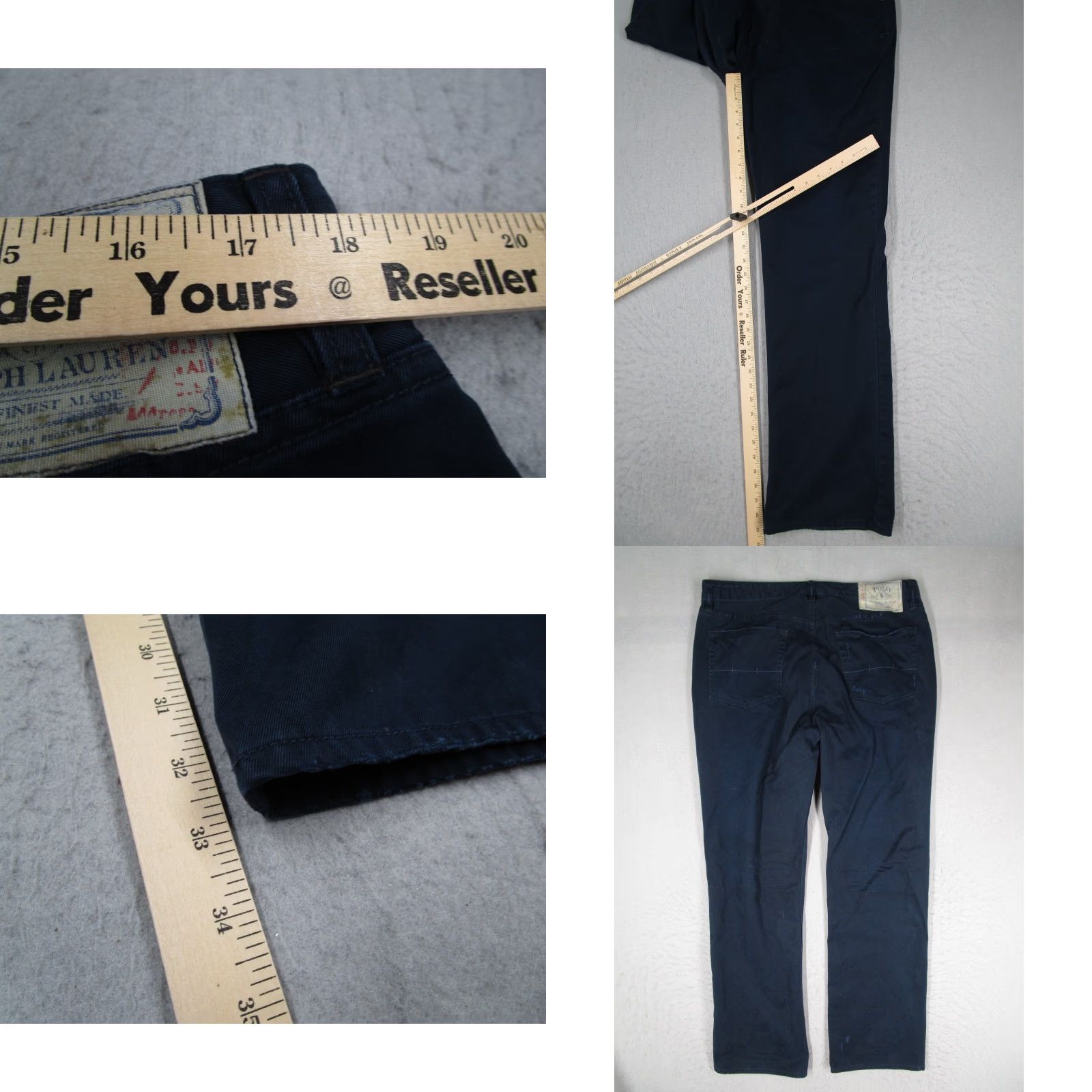 Polo Ralph Lauren Polo Ralph Lauren Pants Mens 36x34 Navy Blue Classic 867 Straight Casual Chino 34 Inseam Regular 36 Blue Polo Ralph Lauren Andrew Mens Pants" Size US M / EU 48-50 / 2 - 8 Thumbnail