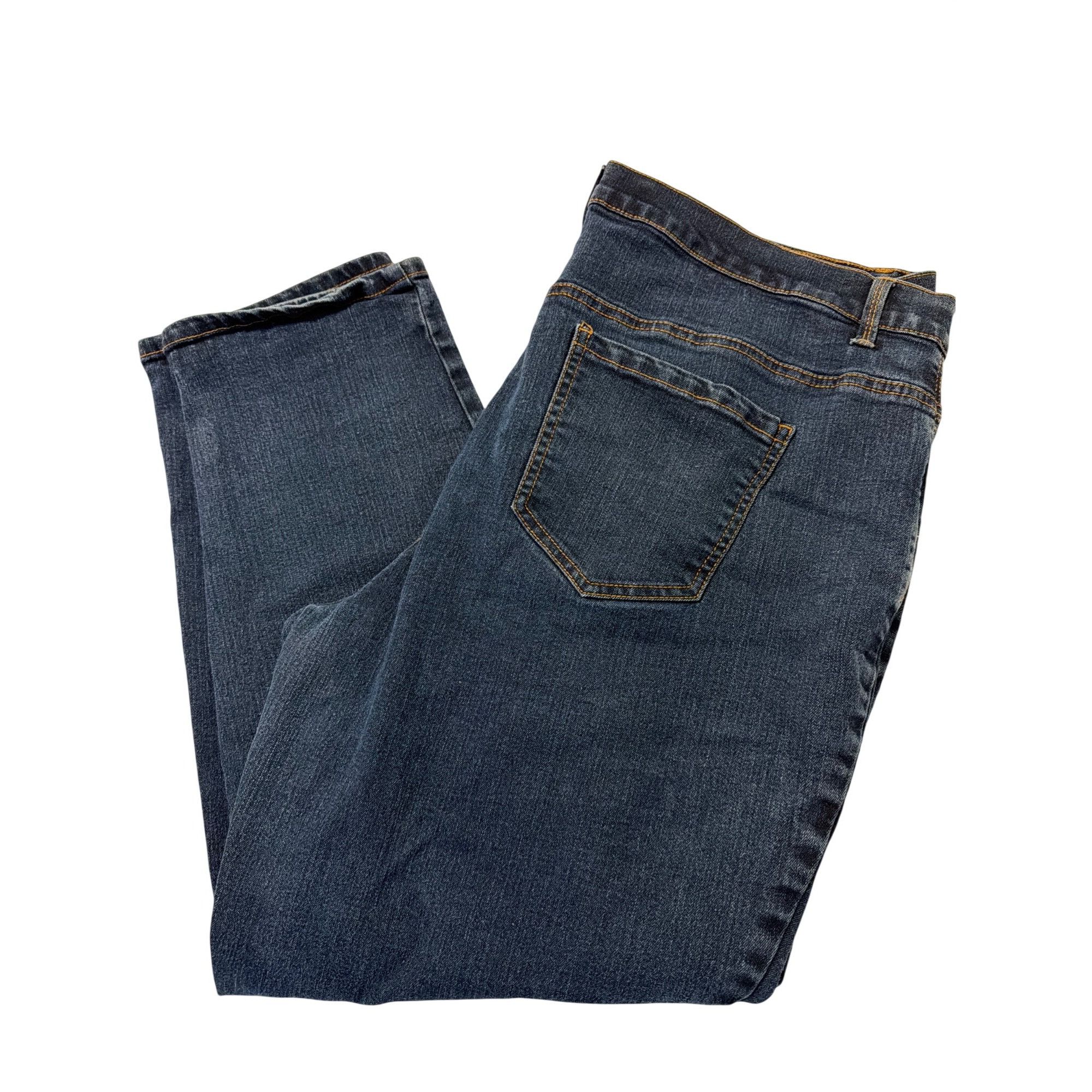 Gloria Vanderbilt Gloria Vanderbilt Amanda Plus Size 20W Blue Denim Jeans Stra Size 42" / US 20 - 3 Thumbnail